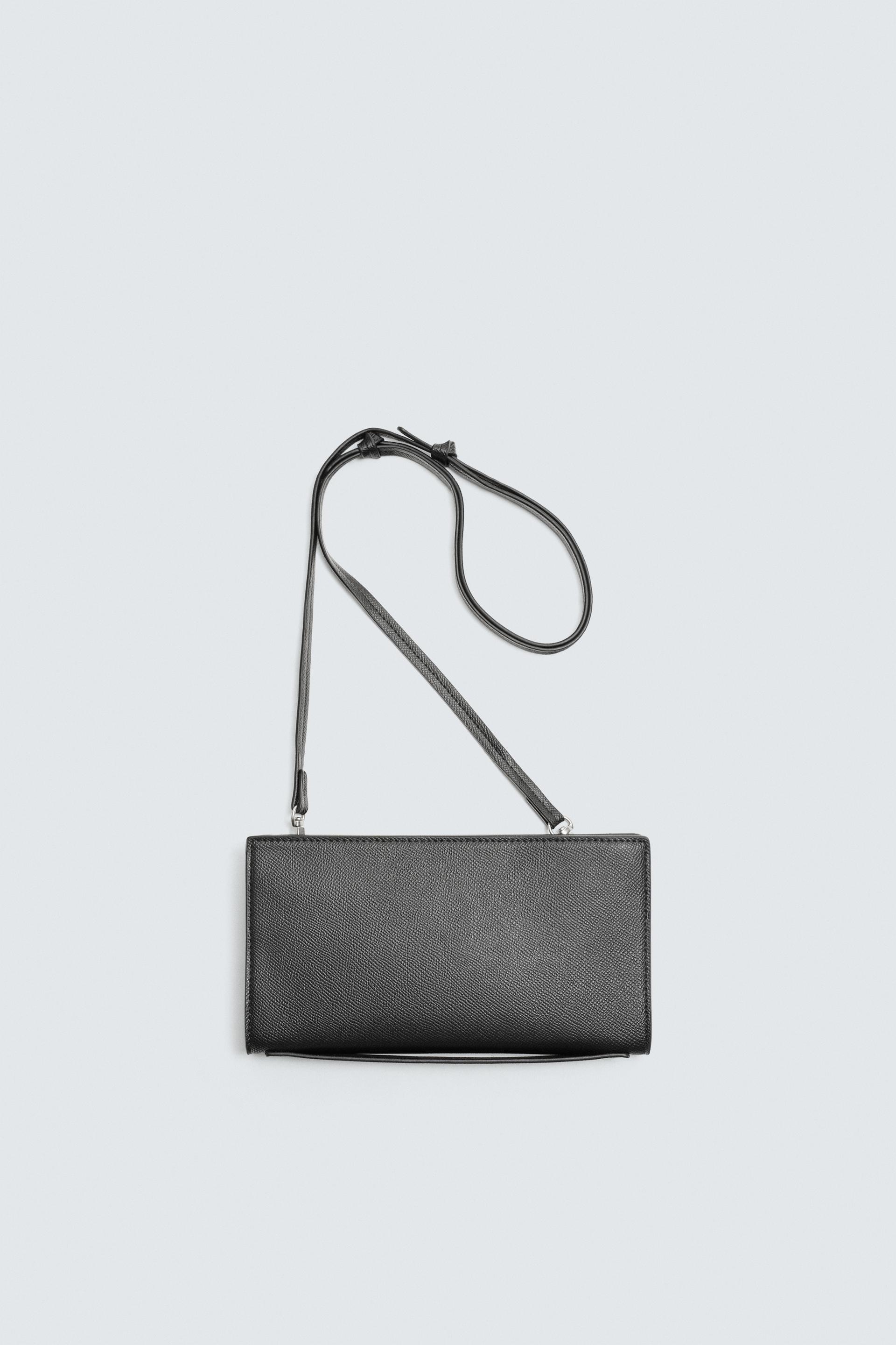 XL TEXTURED WALLET by ZARA