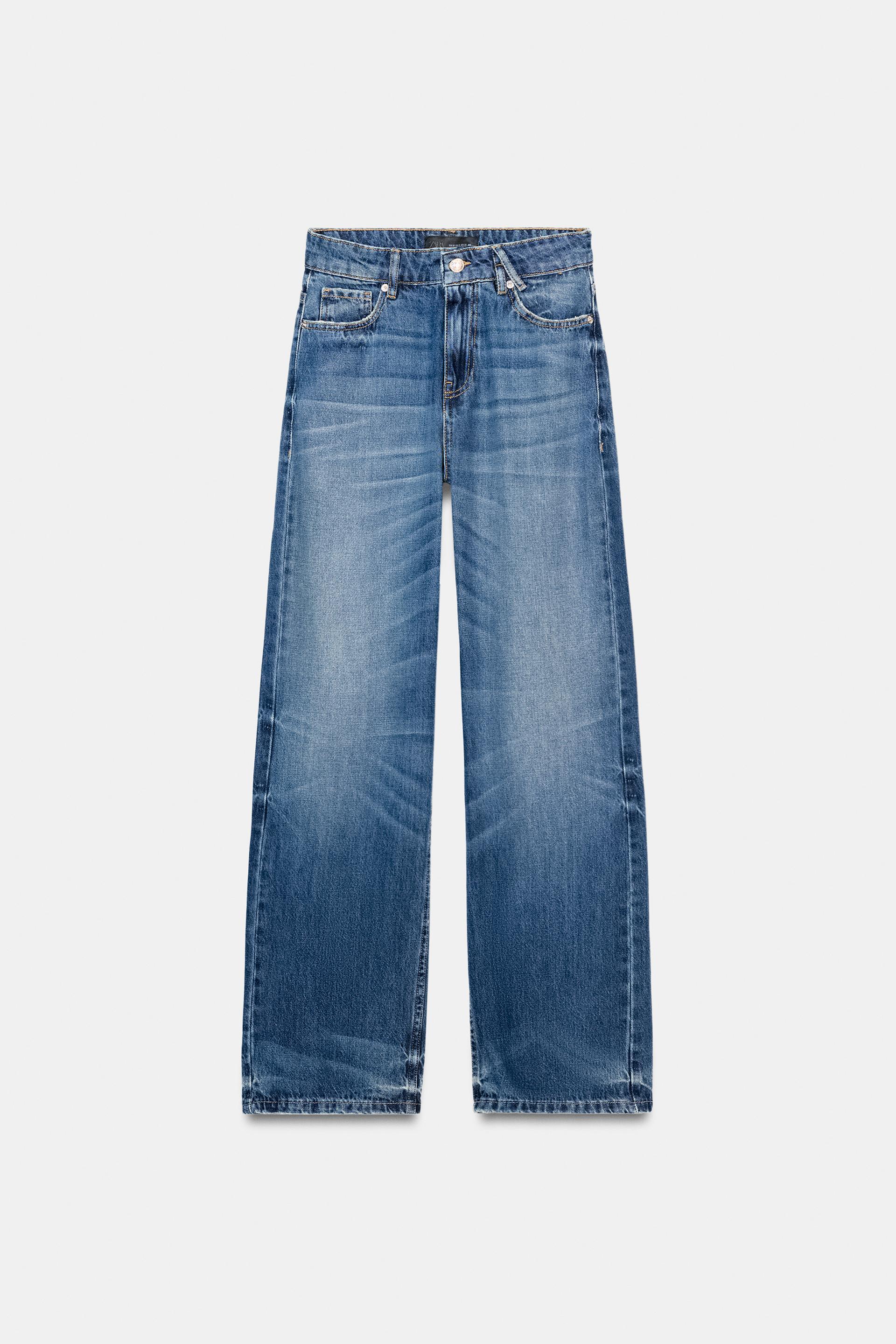 Z1975 HI-RISE STRAIGHT FIT JEANS by ZARA