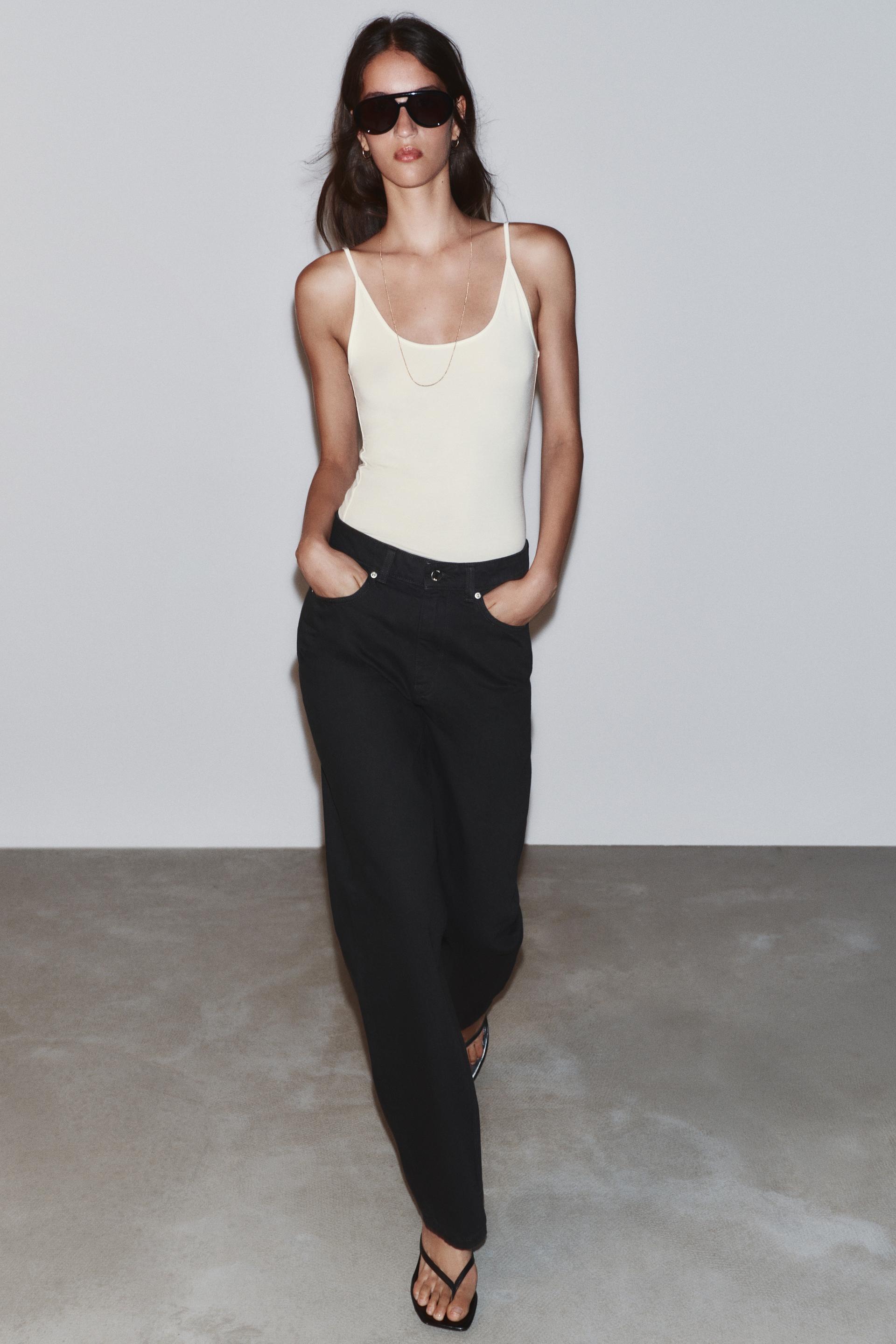 Z1975 HIGH RISE LONG LENGTH REGULAR JEANS by ZARA