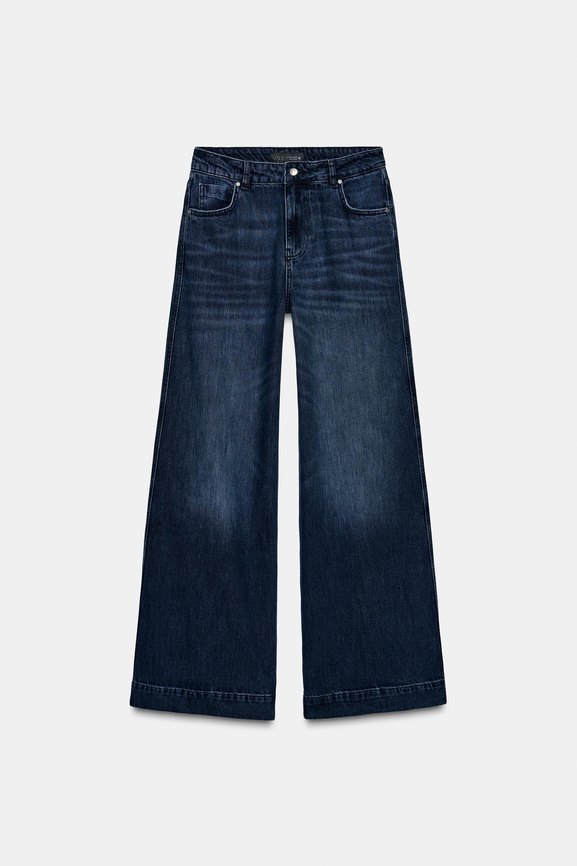 Z1975 LOOSE WIDE LEG HIGH-WAIST JEANS by ZARA