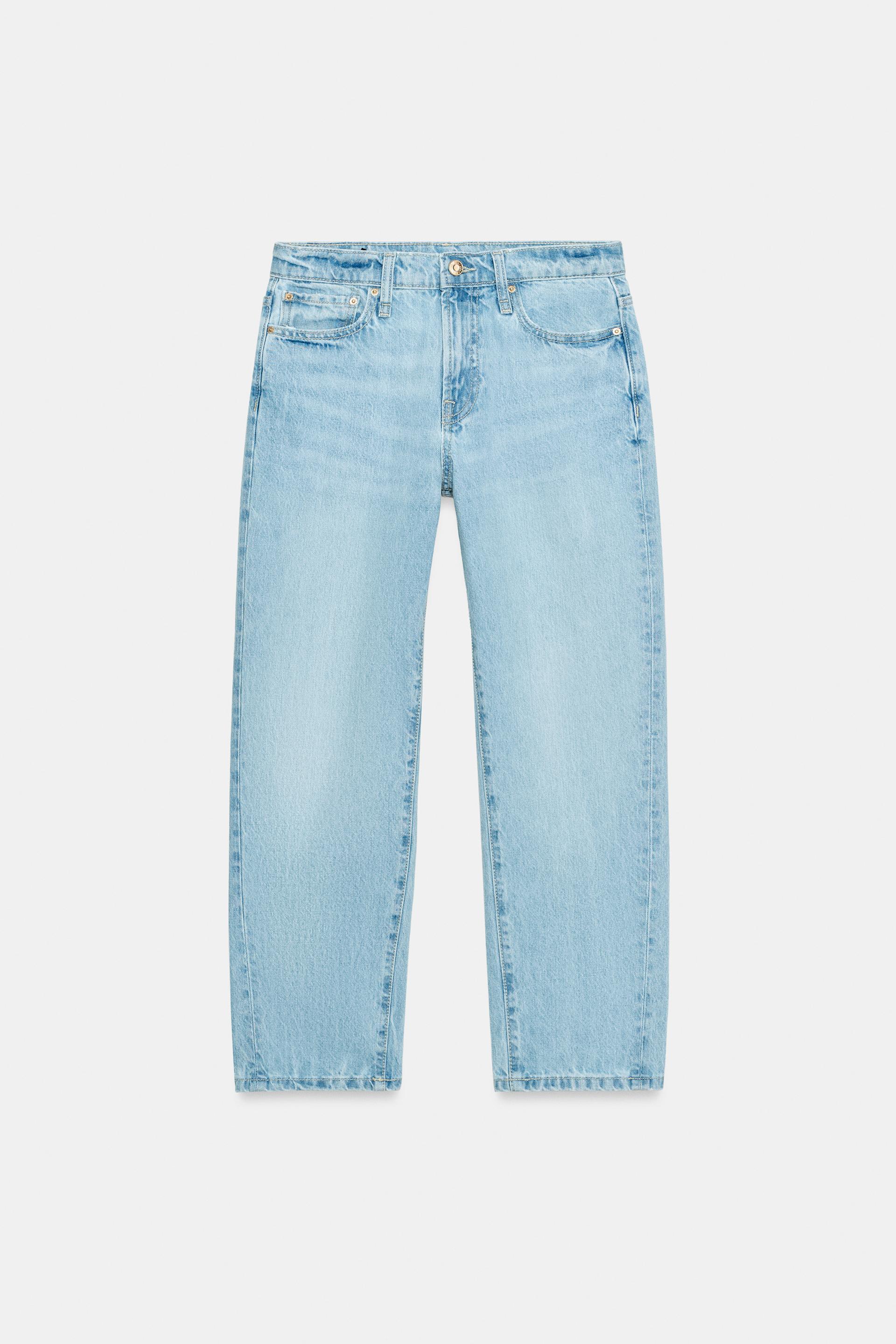 Z1975 MID-RISE CROPPED JEANS by ZARA