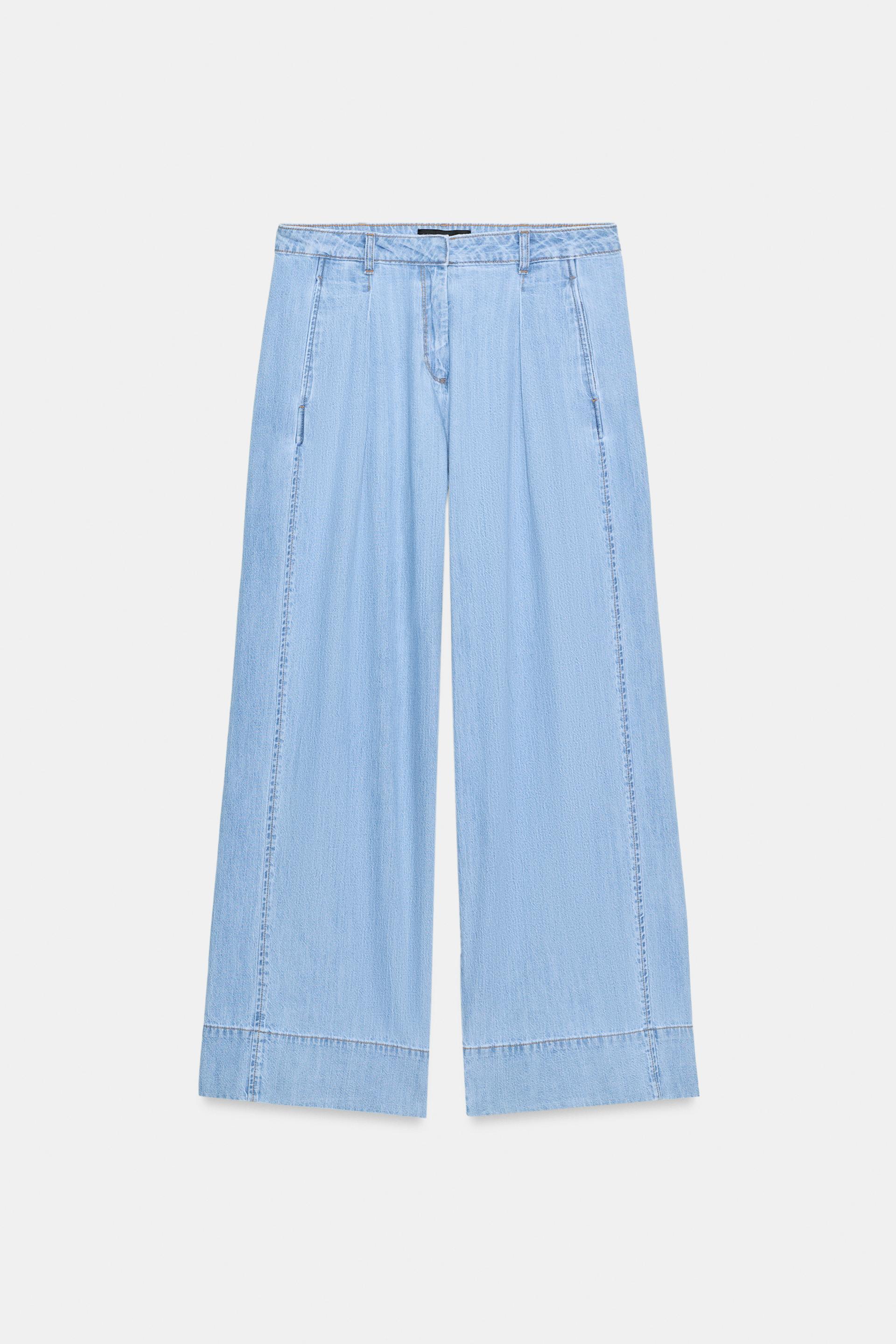 Z1975 MID-RISE WIDE LEG DART JEANS by ZARA