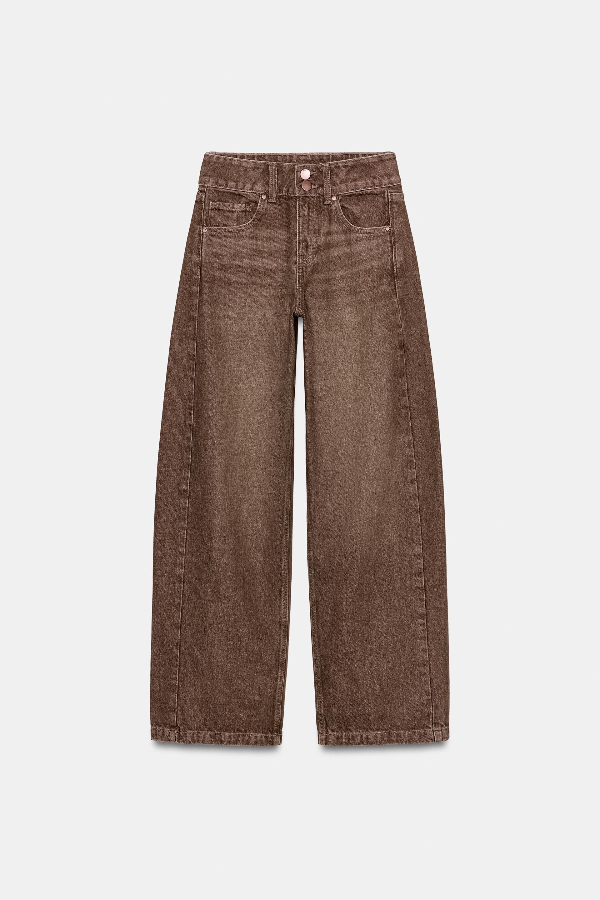 Z1975 MID-RISE WIDE LEG JEANS by ZARA