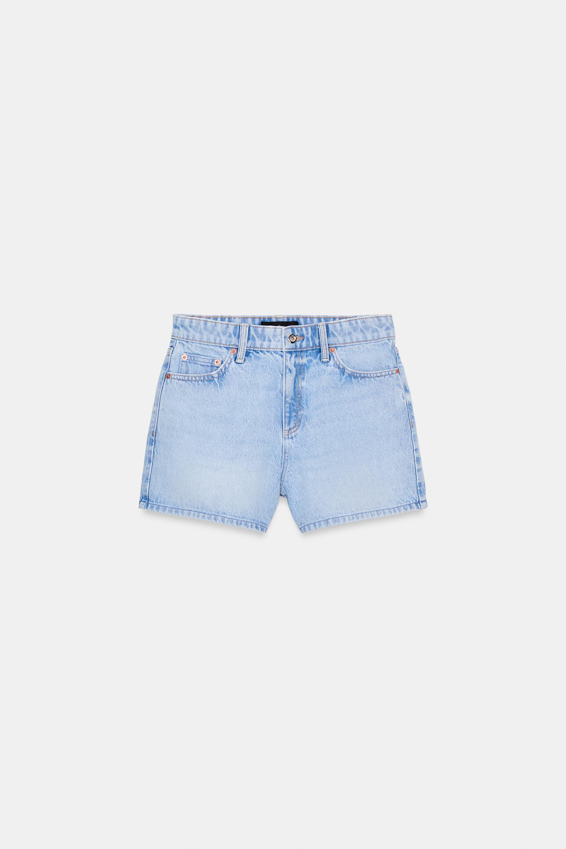 Z1975 MOM FIT MID-RISE SHORTS by ZARA