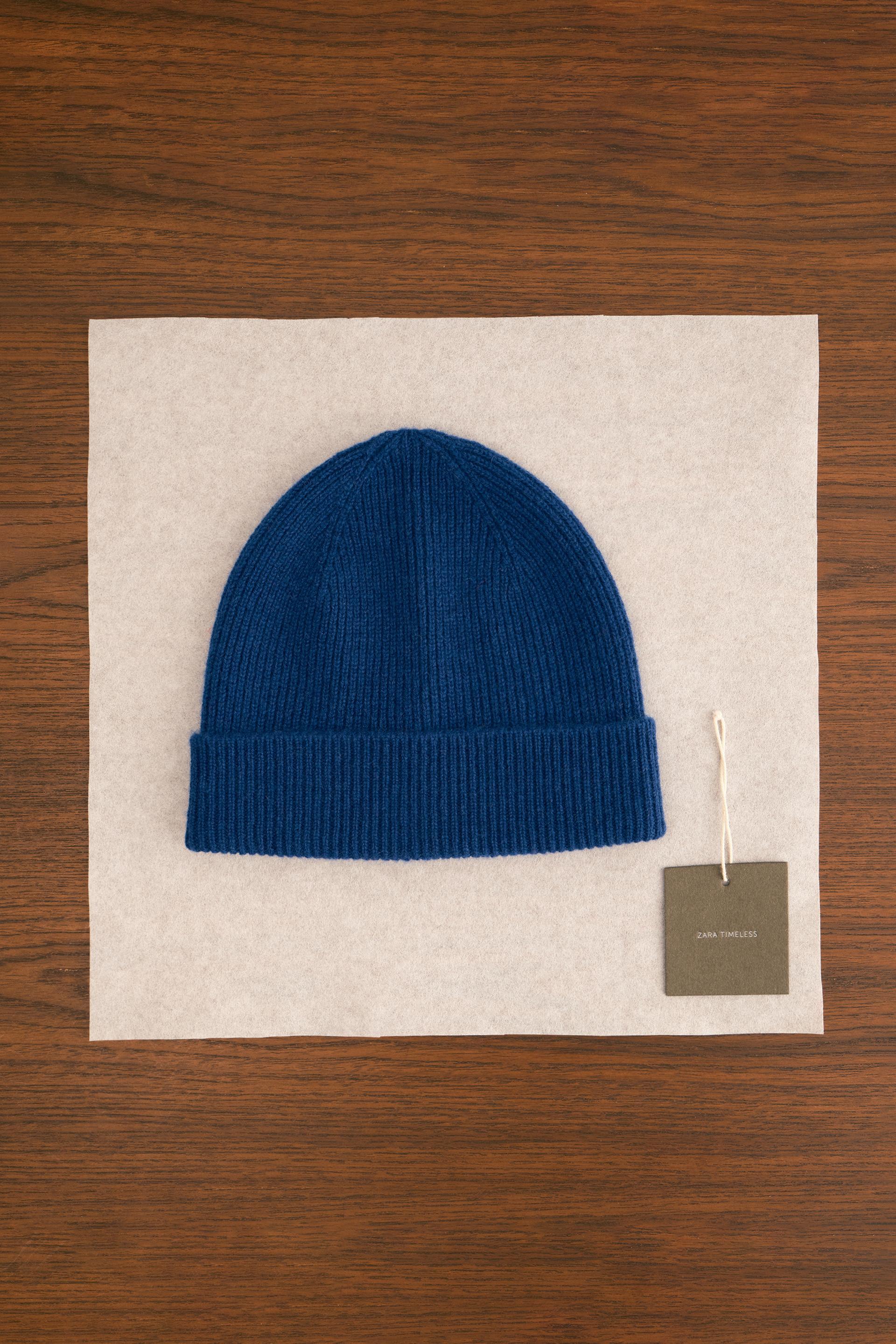 ZARA TIMELESS - CASHMERE KNIT HAT by ZARA