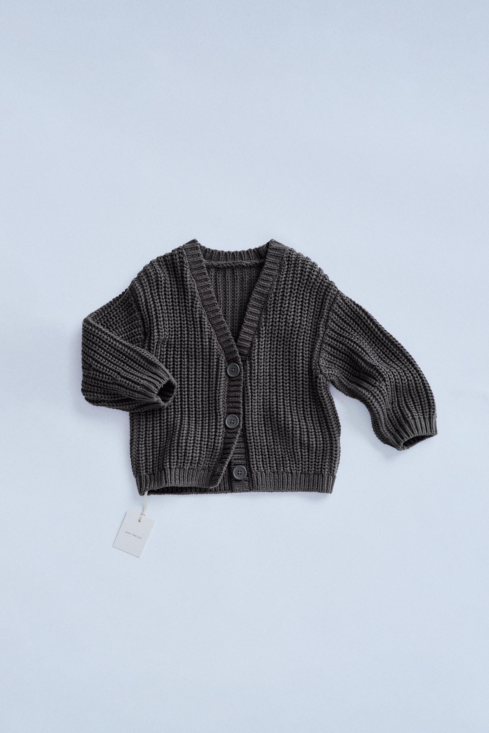 ZARA TIMELESS - CHUNKY KNIT CARDIGAN by ZARA