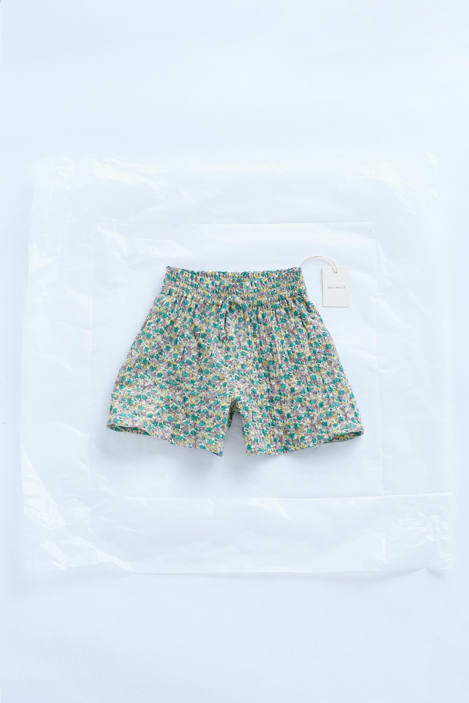 ZARA TIMELESS - FLORAL PRINT BERMUDA SHORTS by ZARA