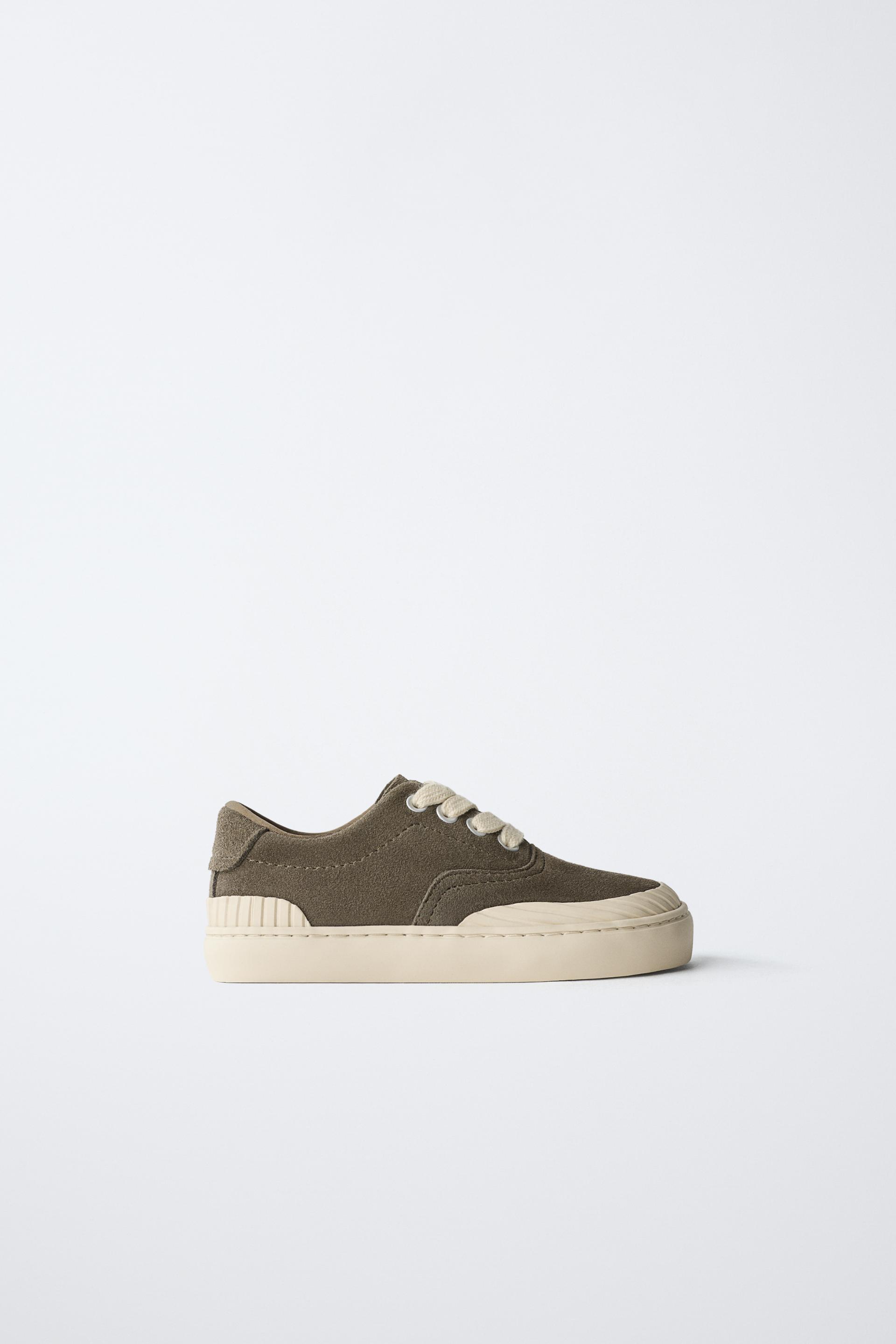 ZARA TIMELESS - LEATHER SNEAKERS by ZARA
