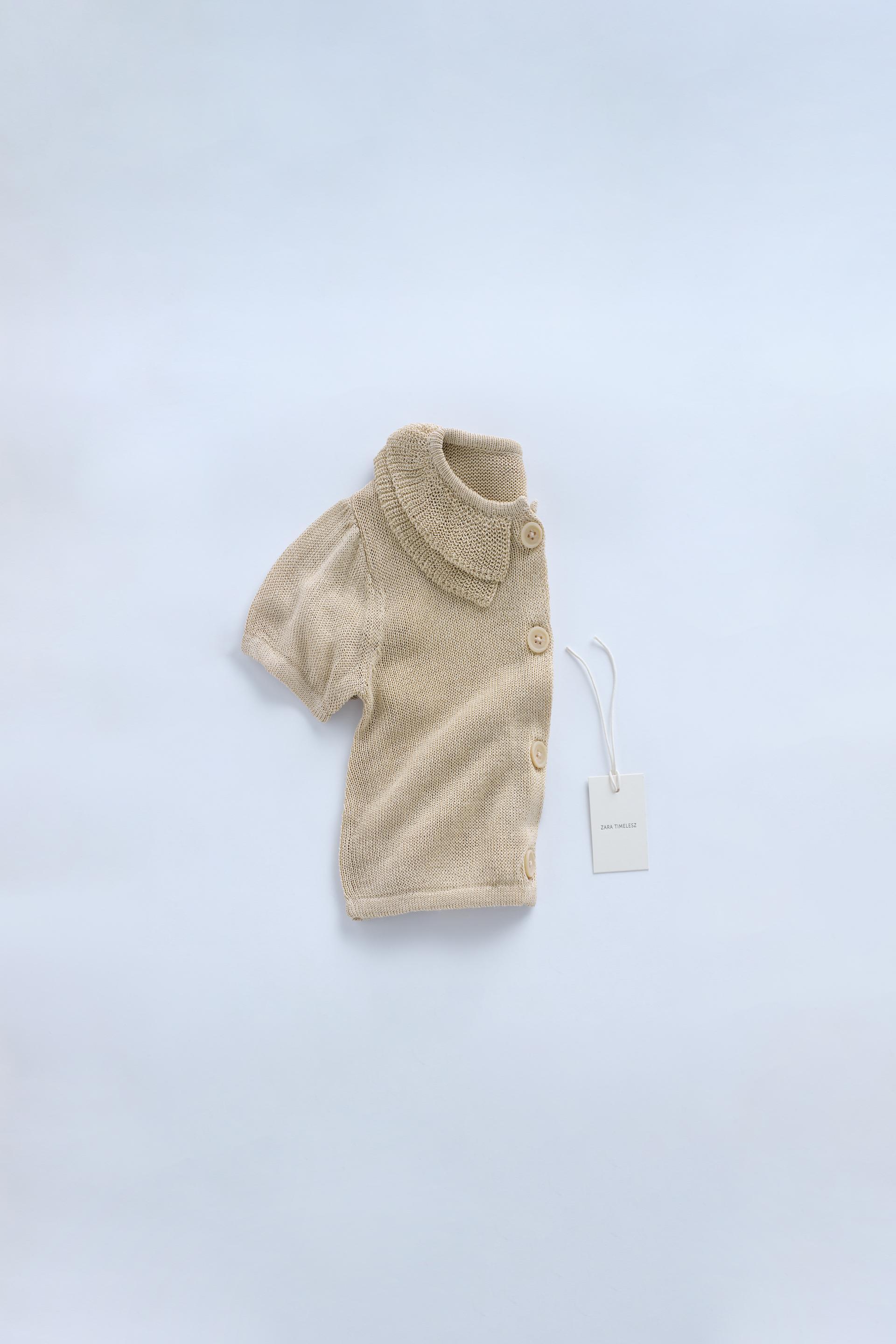 ZARA TIMELESS - SHORT SLEEVE KNIT CARDIGAN by ZARA