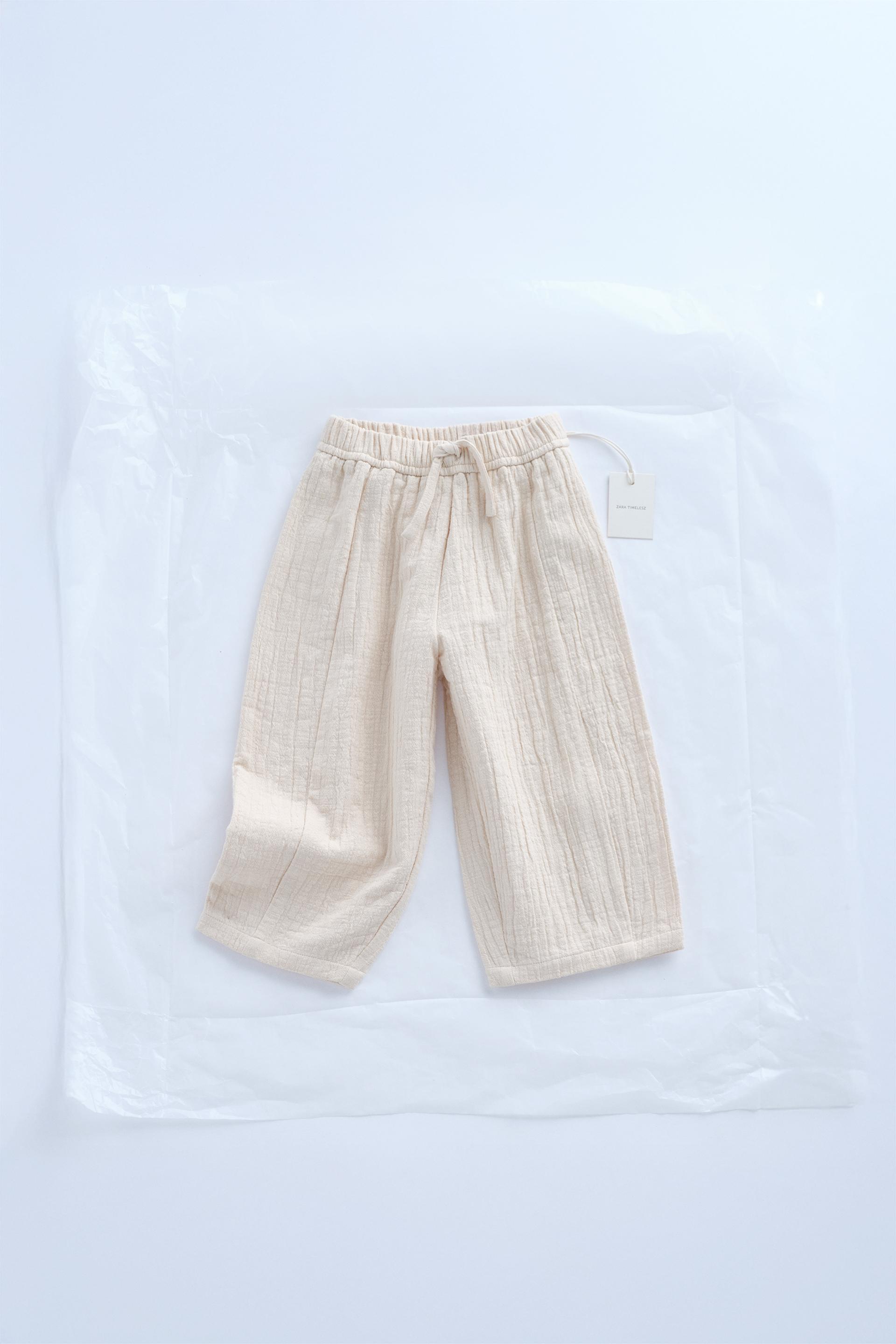ZARA TIMELESS - TEXTURED BALLOON PANTS by ZARA