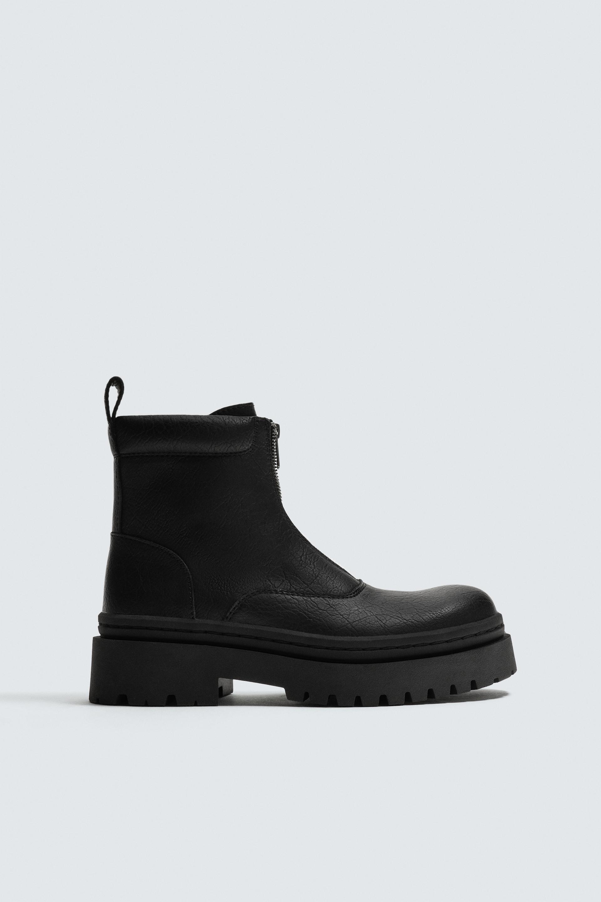ZIP BOOTS by ZARA
