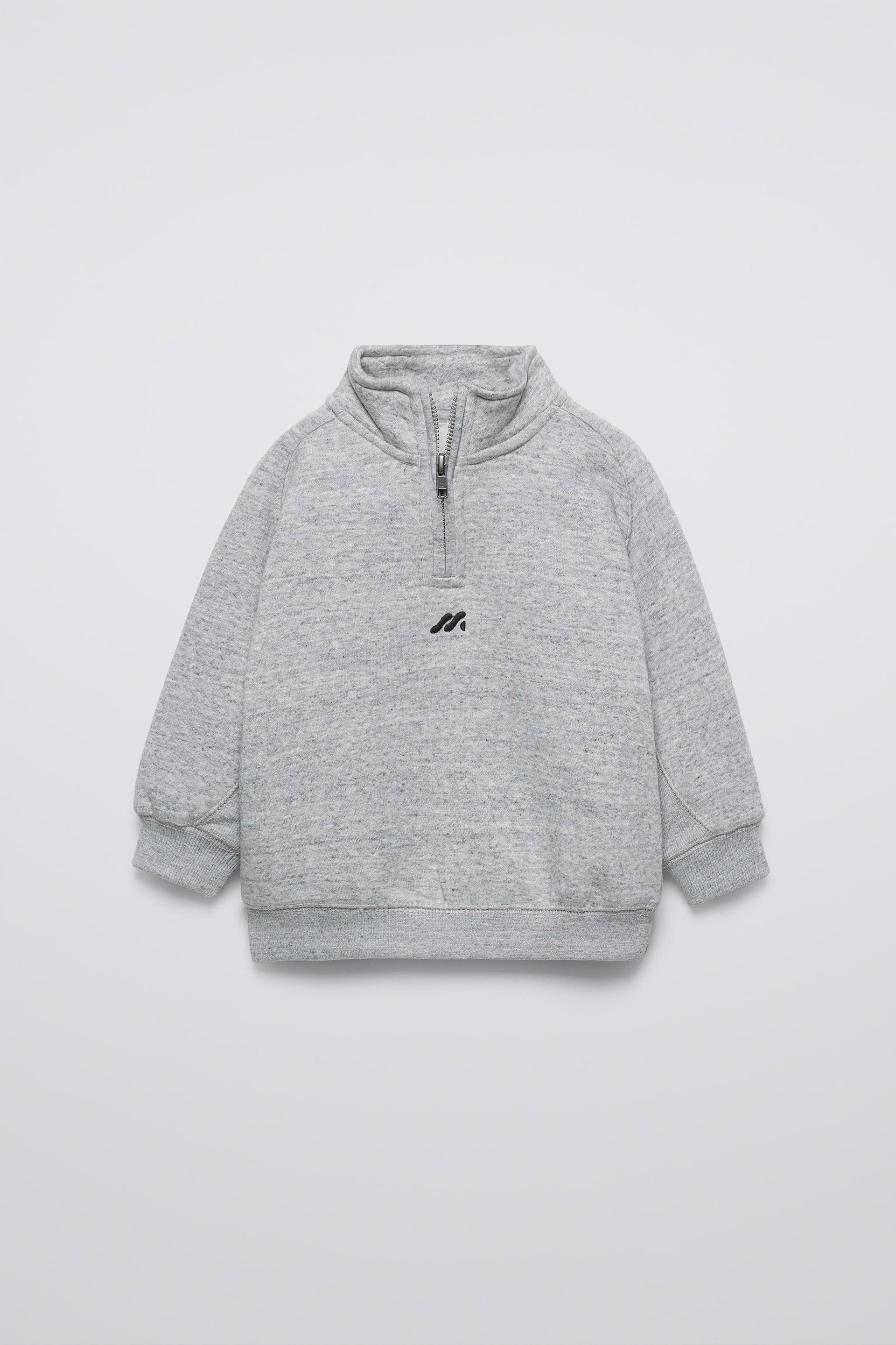 ZIP SWEAT-SHIRT by ZARA