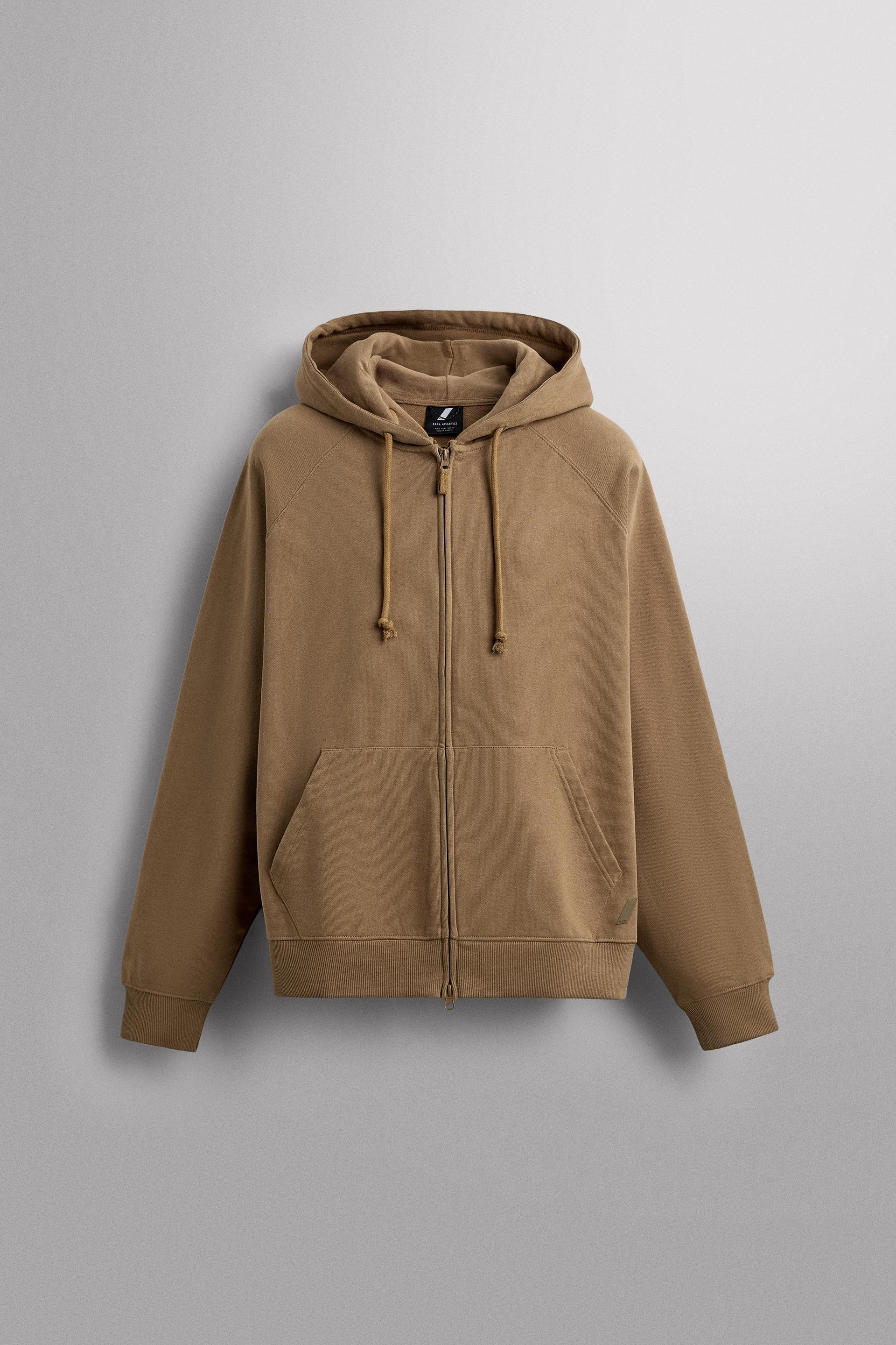 ZIP-UP HOODIE TRAINING SWEAT-SHIRT by ZARA