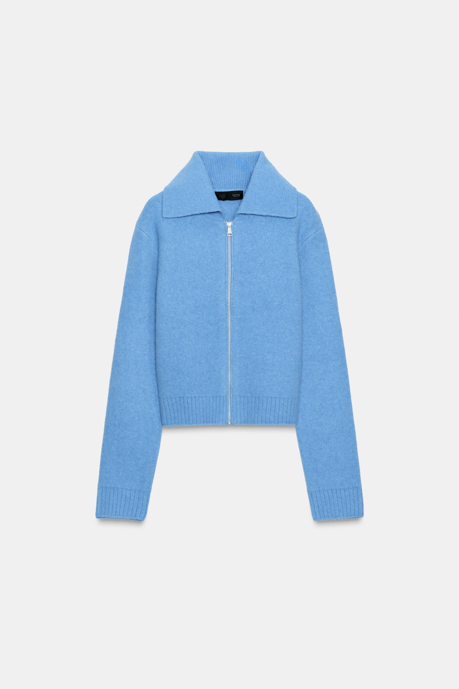 ZIP-UP KNIT JACKET by ZARA