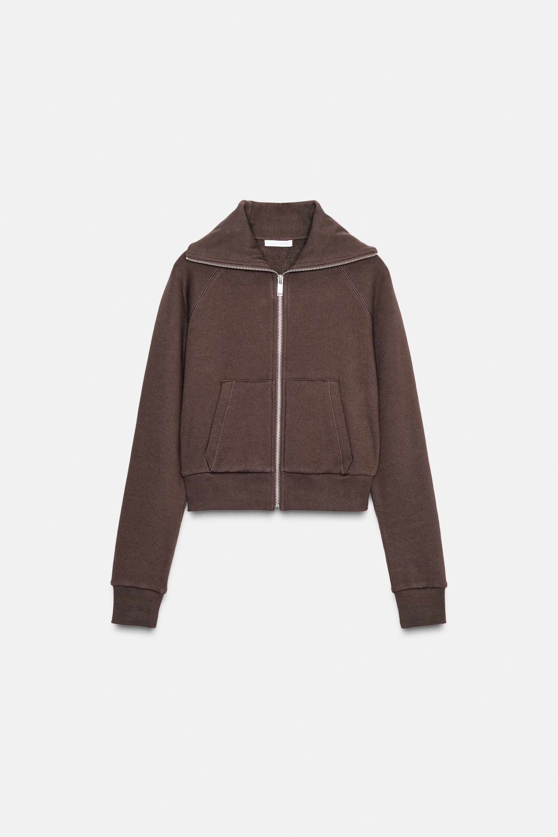 ZIP-UP PLUSH JACKET by ZARA