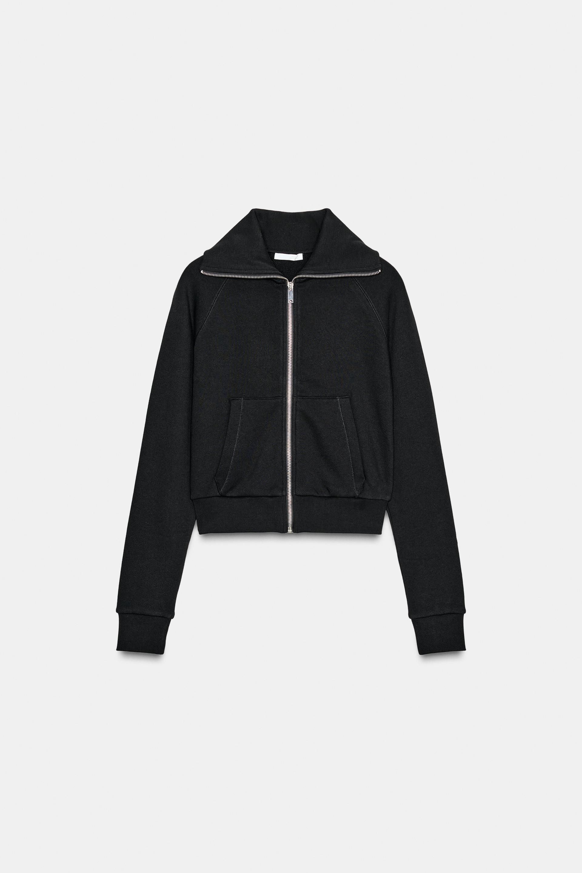 ZIP-UP PLUSH JACKET by ZARA