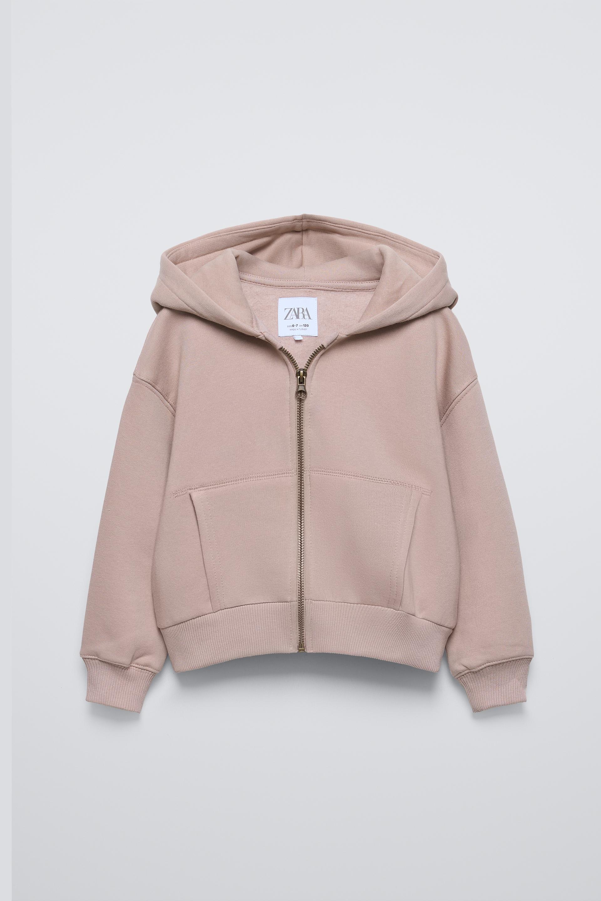 ZIP UP WARM AND COZY SWEAT-SHIRT by ZARA