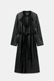 ZW COLLECTION 100% LEATHER COMBINED COAT by ZARA ZW COLLECTION 100% LEATHER COMBINED COAT by ZARA