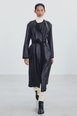 ZW COLLECTION 100% LEATHER COMBINED COAT by ZARA ZW COLLECTION 100% LEATHER COMBINED COAT by ZARA