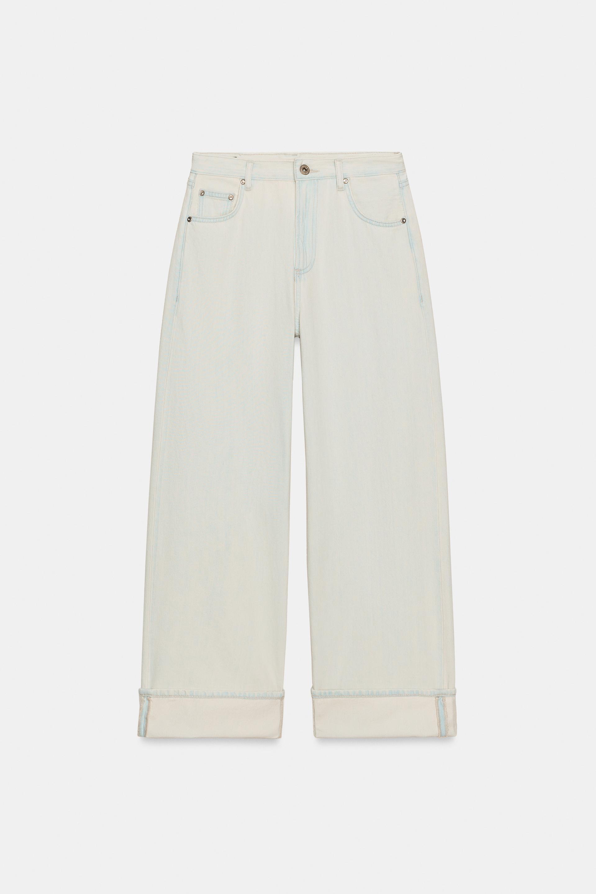 ZW COLLECTION BAGGY MID-RISE JEANS by ZARA