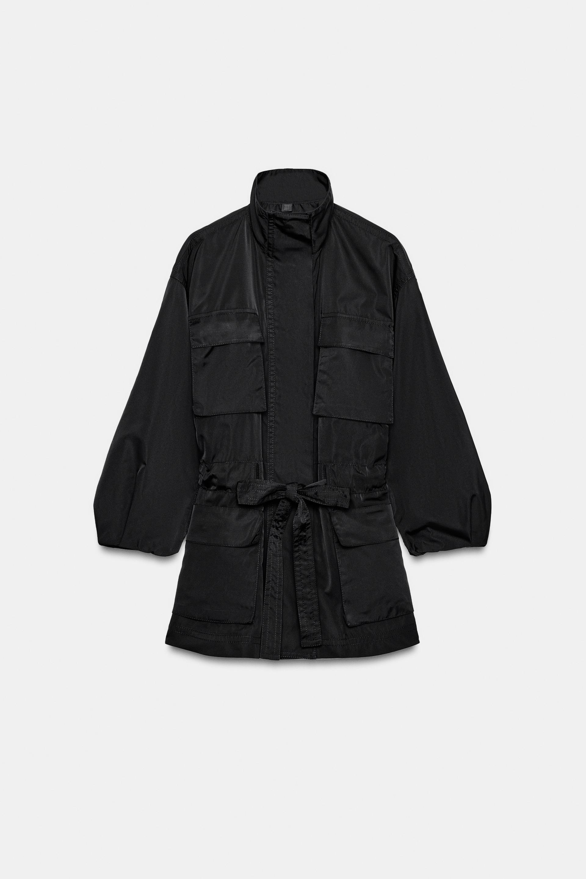 ZW COLLECTION BELTED JACKET by ZARA