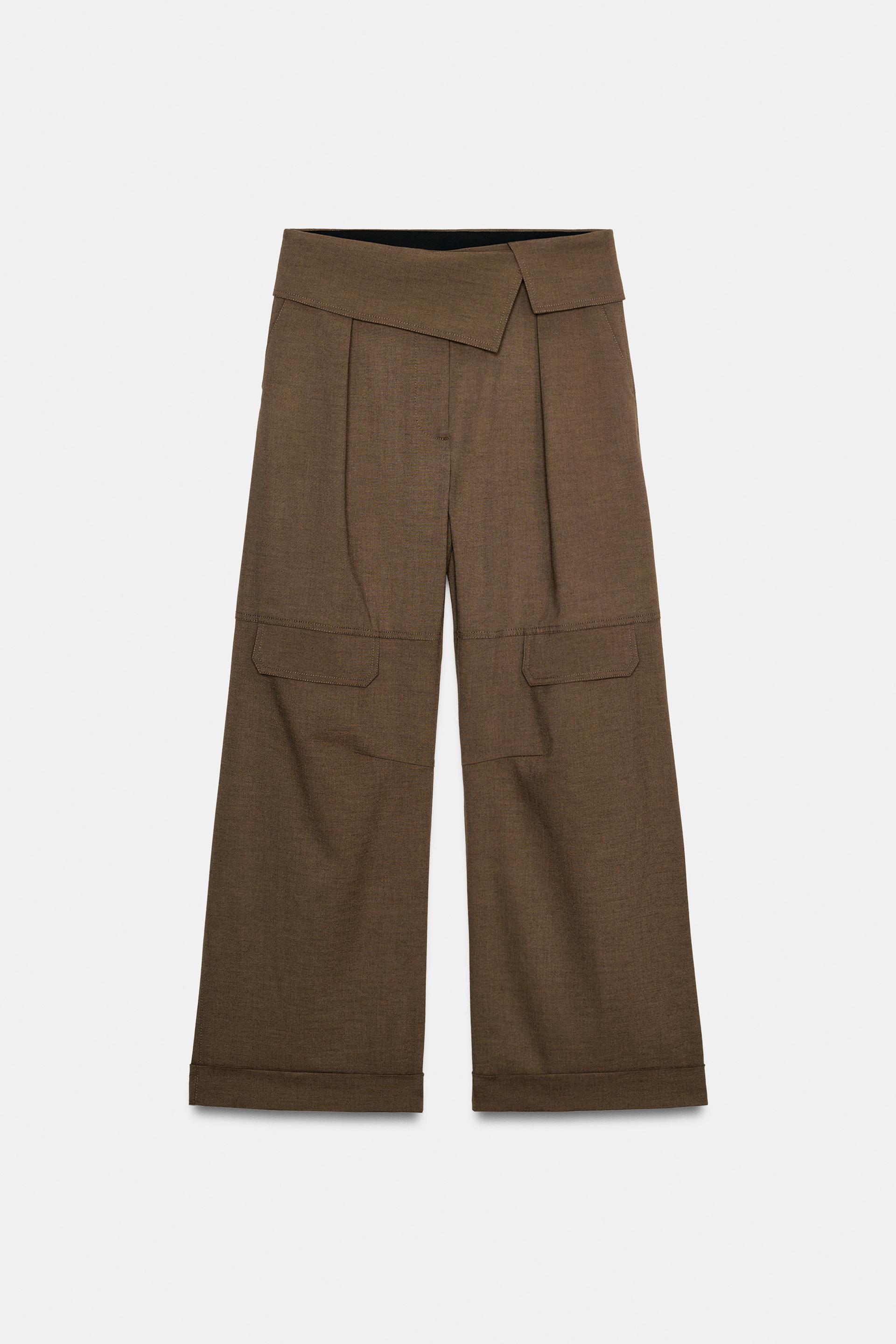 ZW COLLECTION CARGO PANTS by ZARA