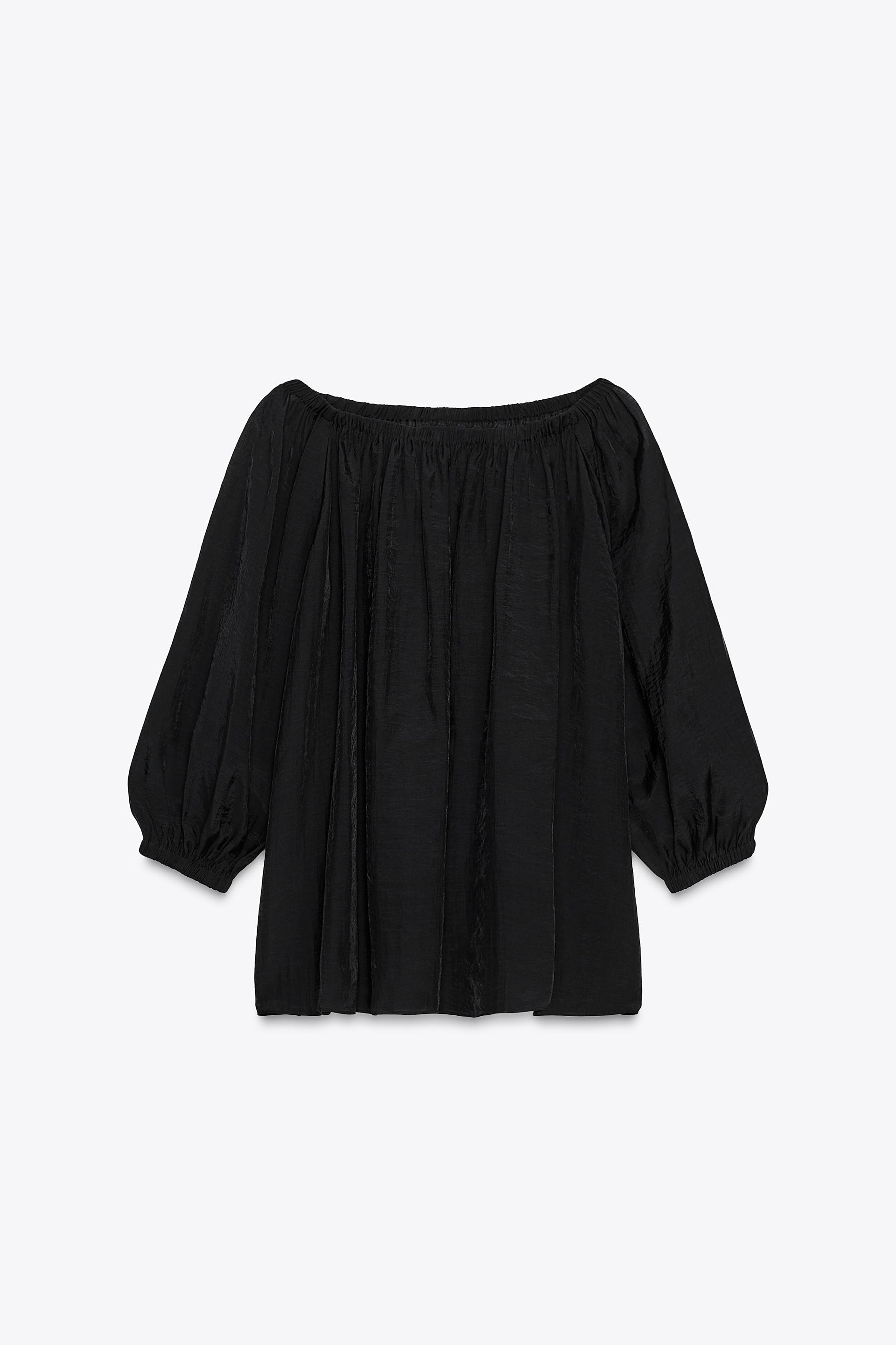 ZW COLLECTION COLD-SHOULDER TOP by ZARA