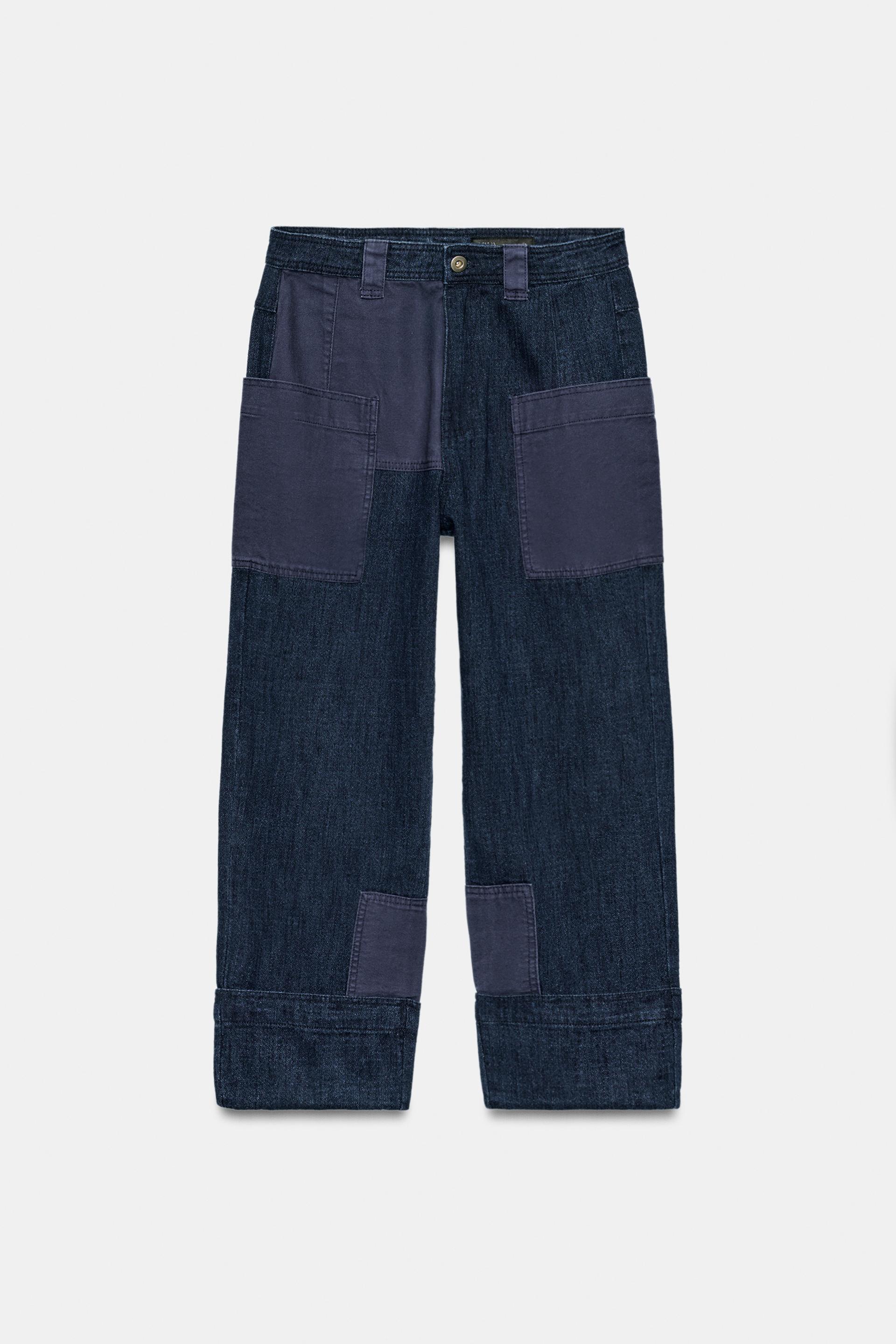 ZW COLLECTION COMBINATION POCKET PANTS by ZARA