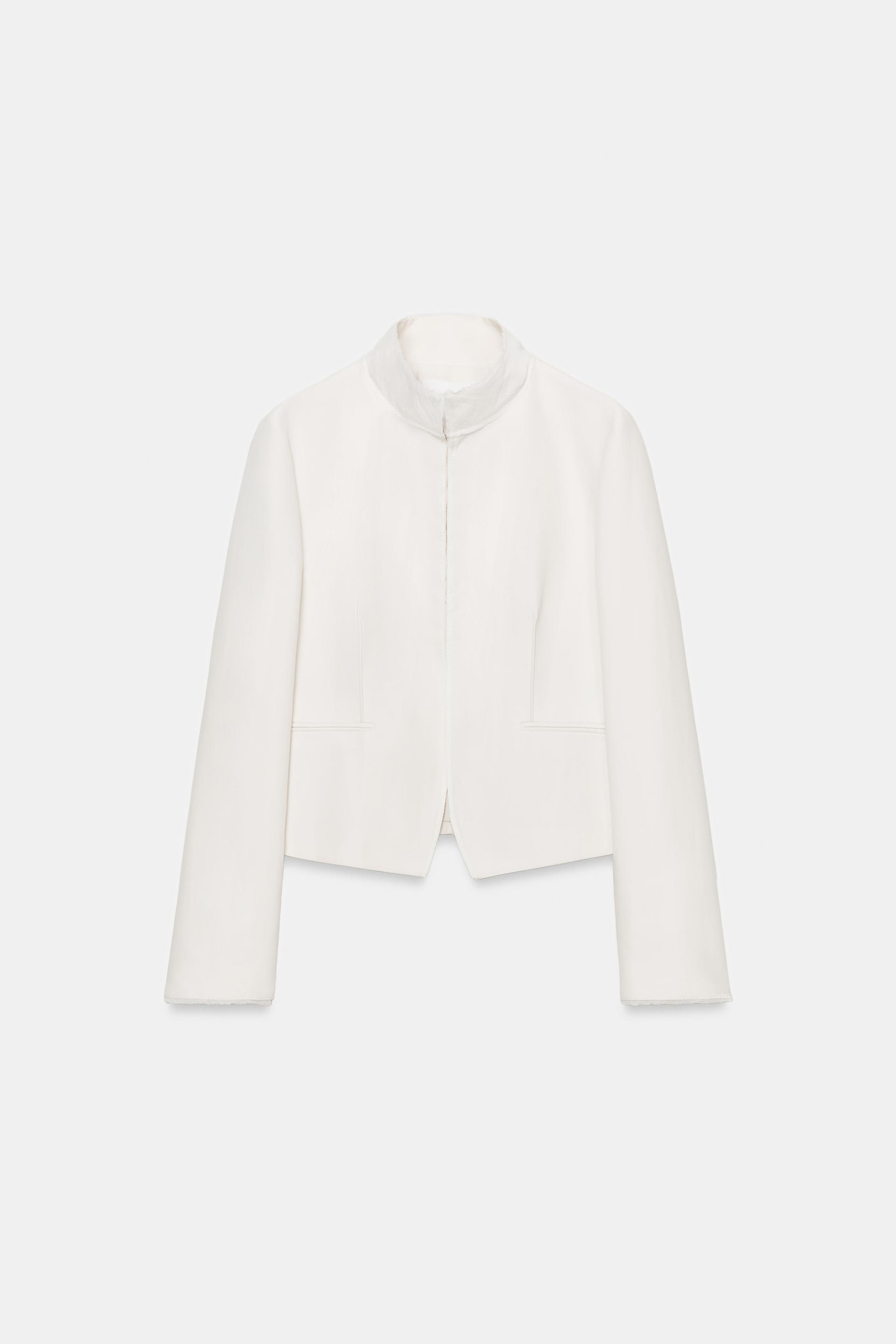 ZW COLLECTION COMBINATION TAILORED BLAZER by ZARA