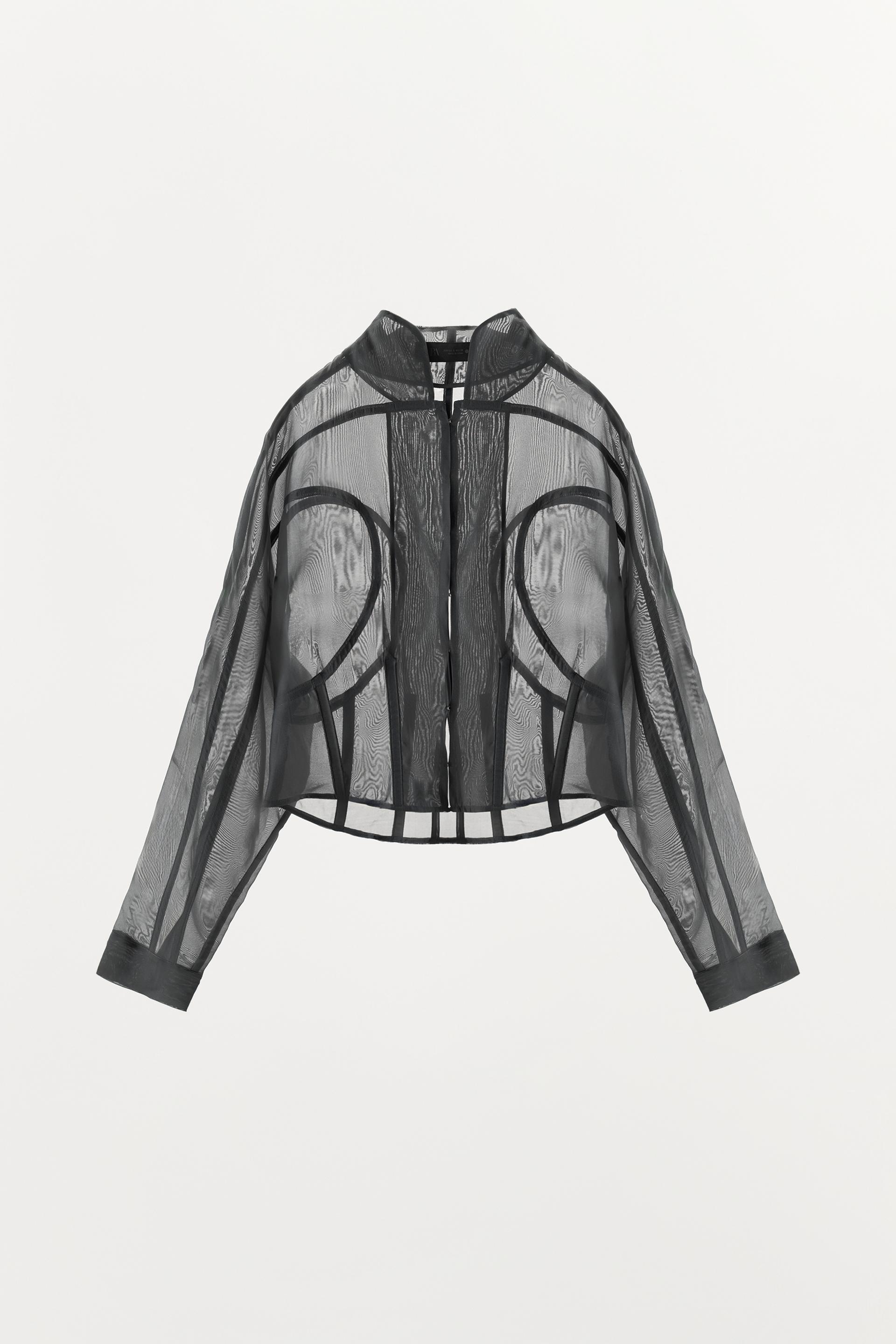 ZW COLLECTION CORSET SHIRT by ZARA