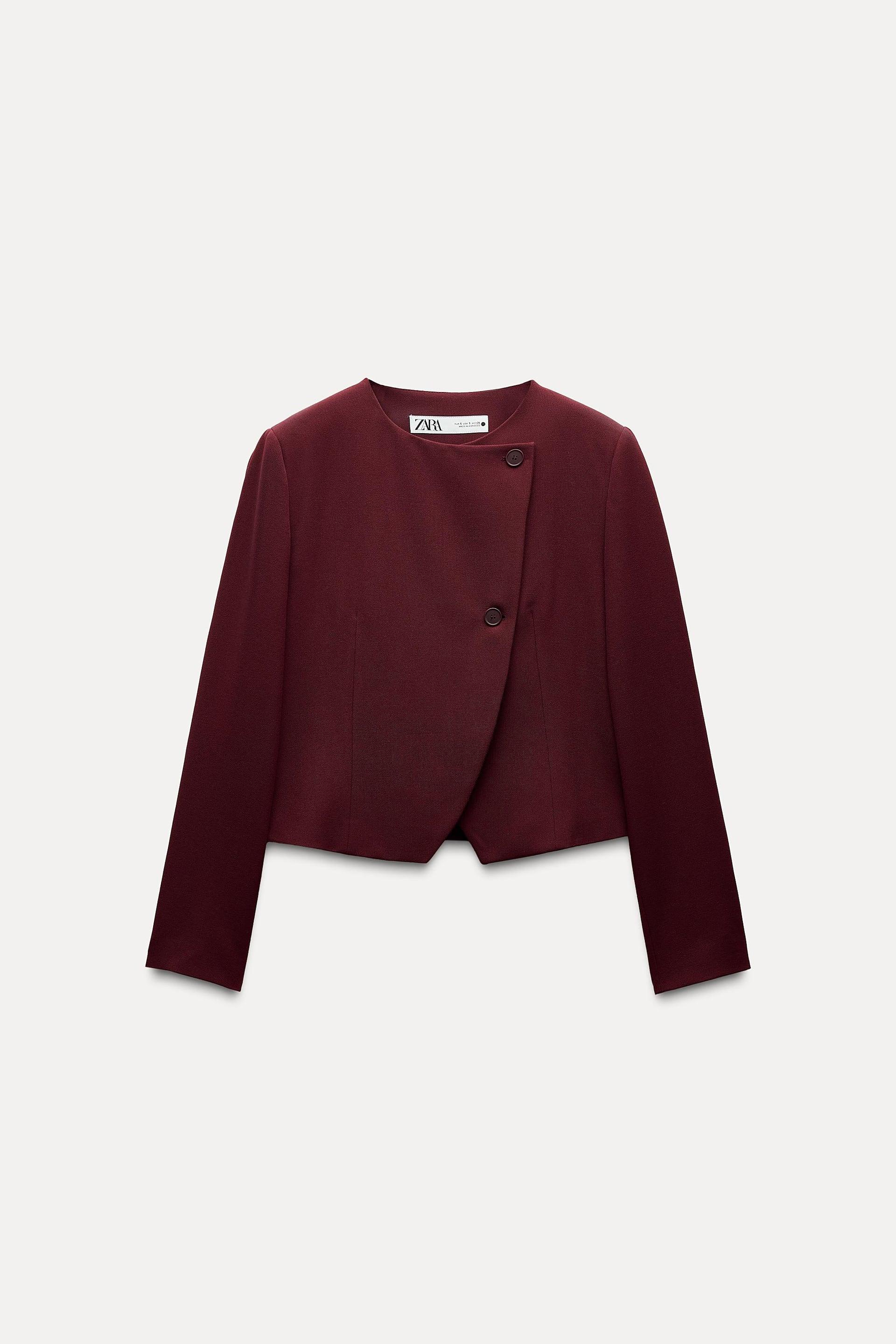 ZW COLLECTION CROPPED JACKET by ZARA