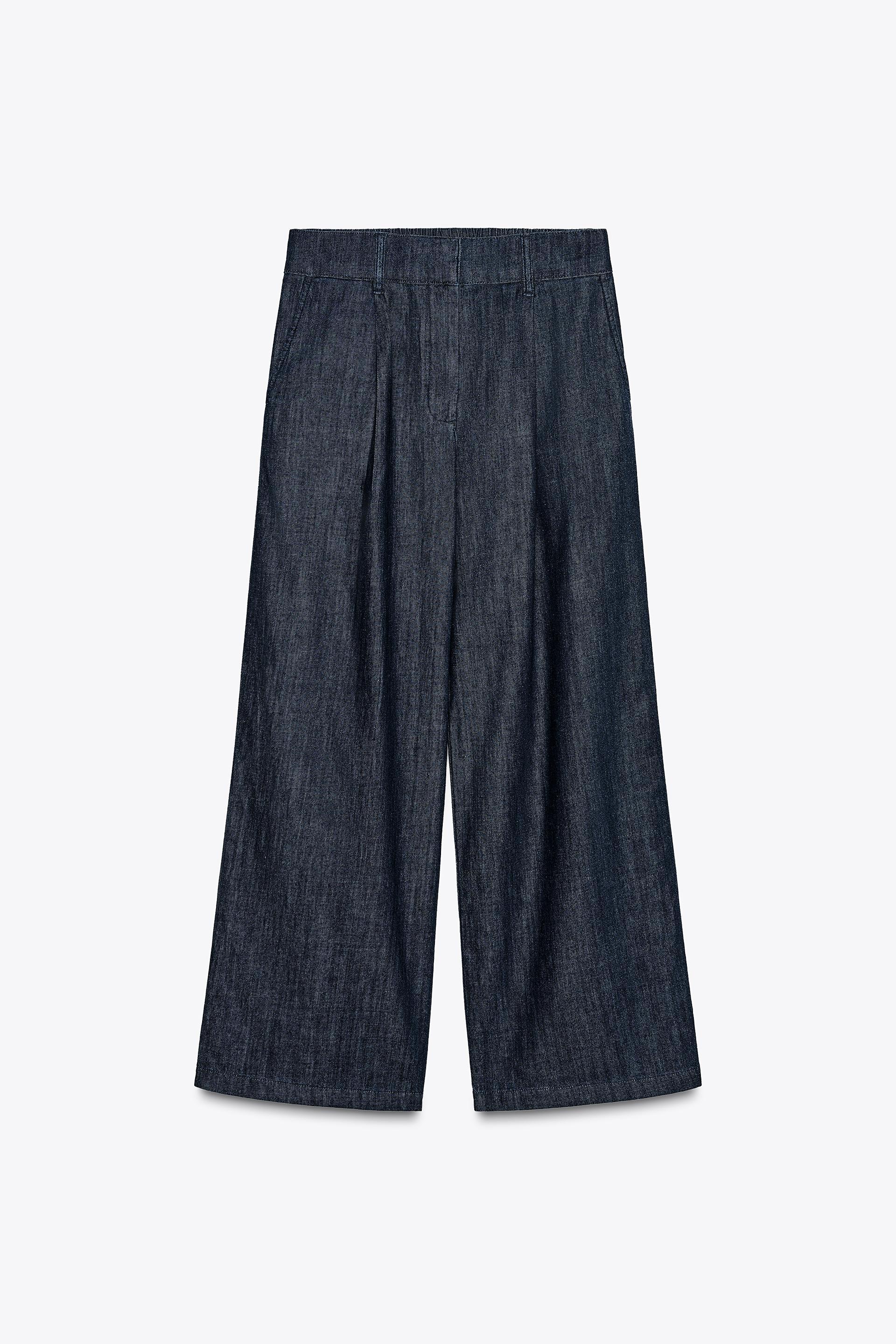 ZW COLLECTION DENIM JOGGER PANTS by ZARA