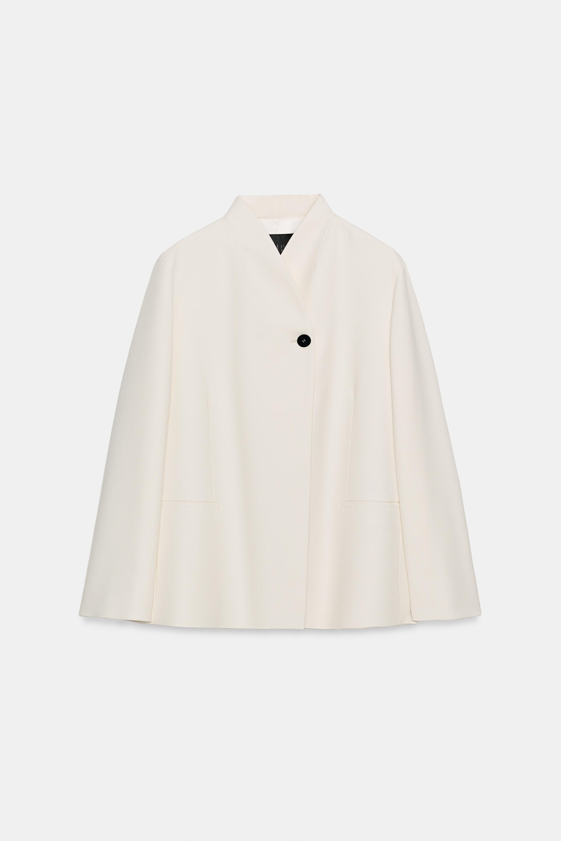 ZW COLLECTION DOUBLE BREASTED BLAZER by ZARA