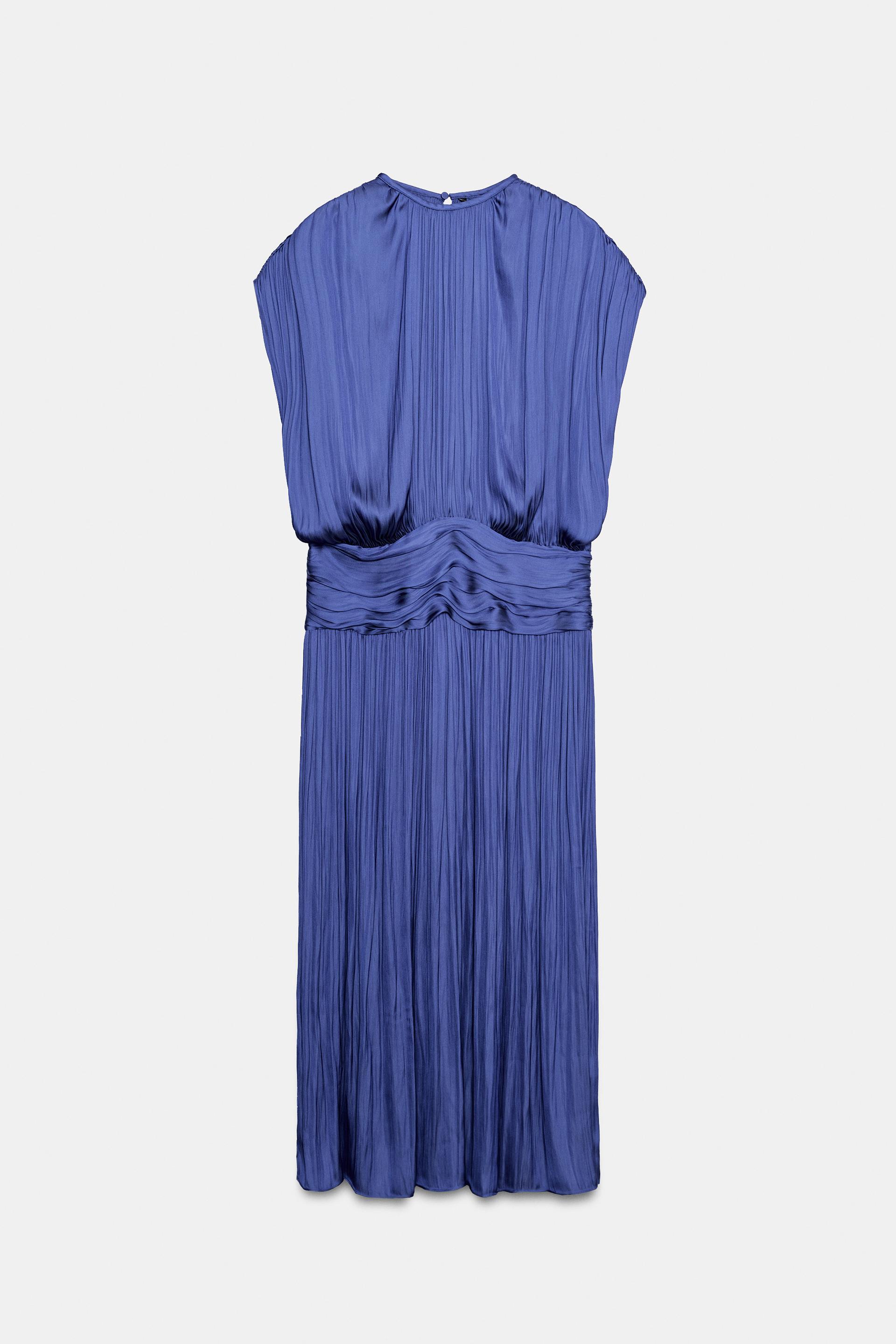 ZW COLLECTION DRAPED SASH DRESS by ZARA