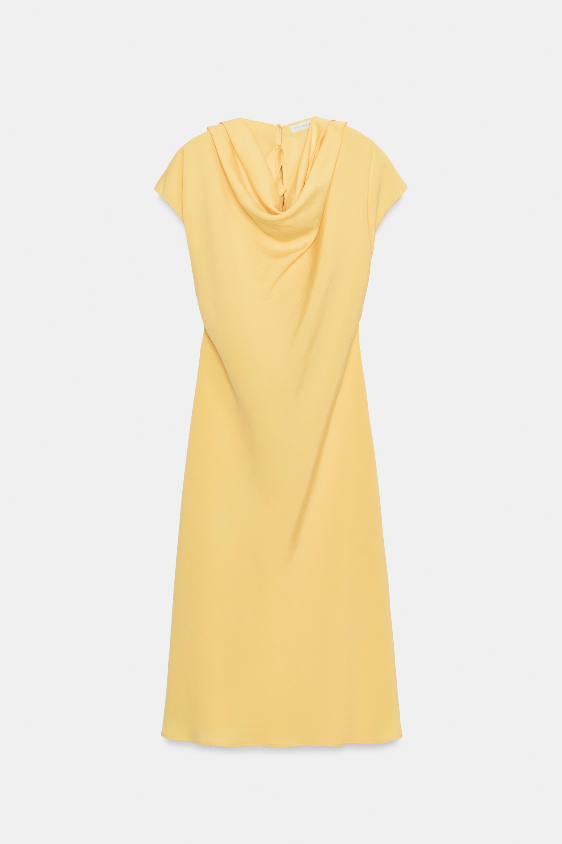 ZW COLLECTION FLOWY MIDI DRESS by ZARA