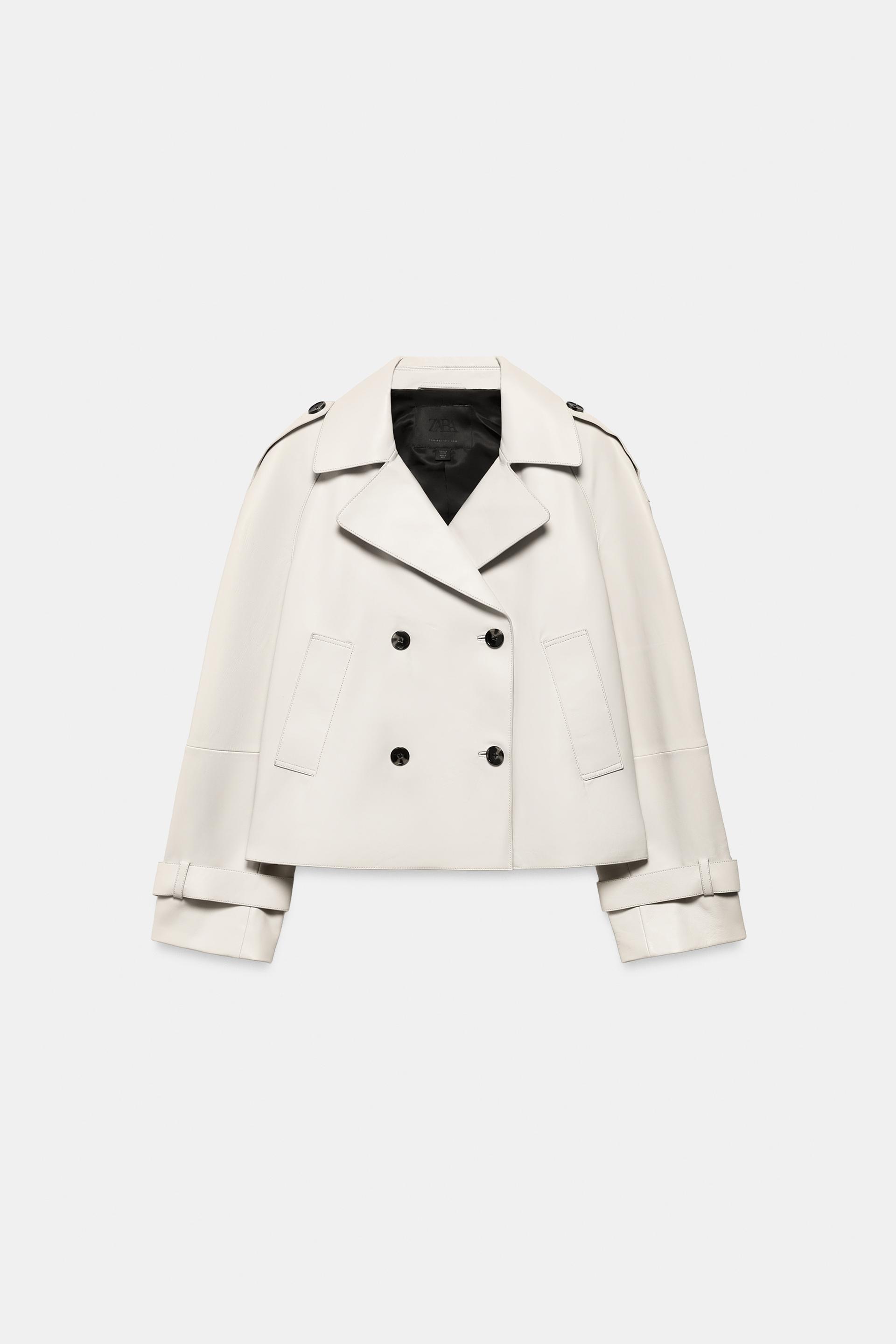 ZW COLLECTION LIMITED EDITION LEATHER JACKET by ZARA