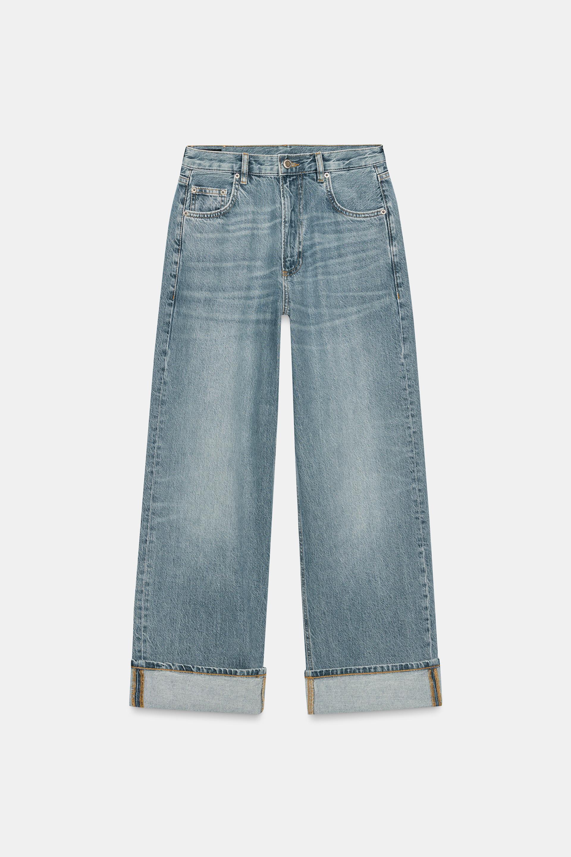 ZW COLLECTION MID-RISE BAGGY JEANS by ZARA