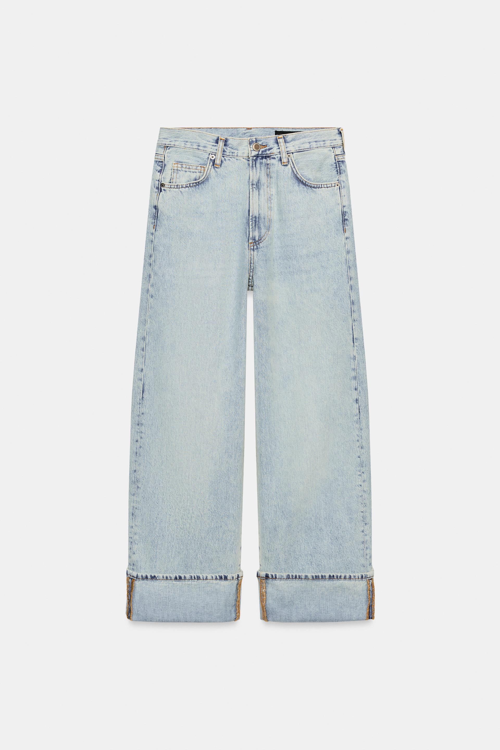 ZW COLLECTION MID-RISE BAGGY JEANS by ZARA