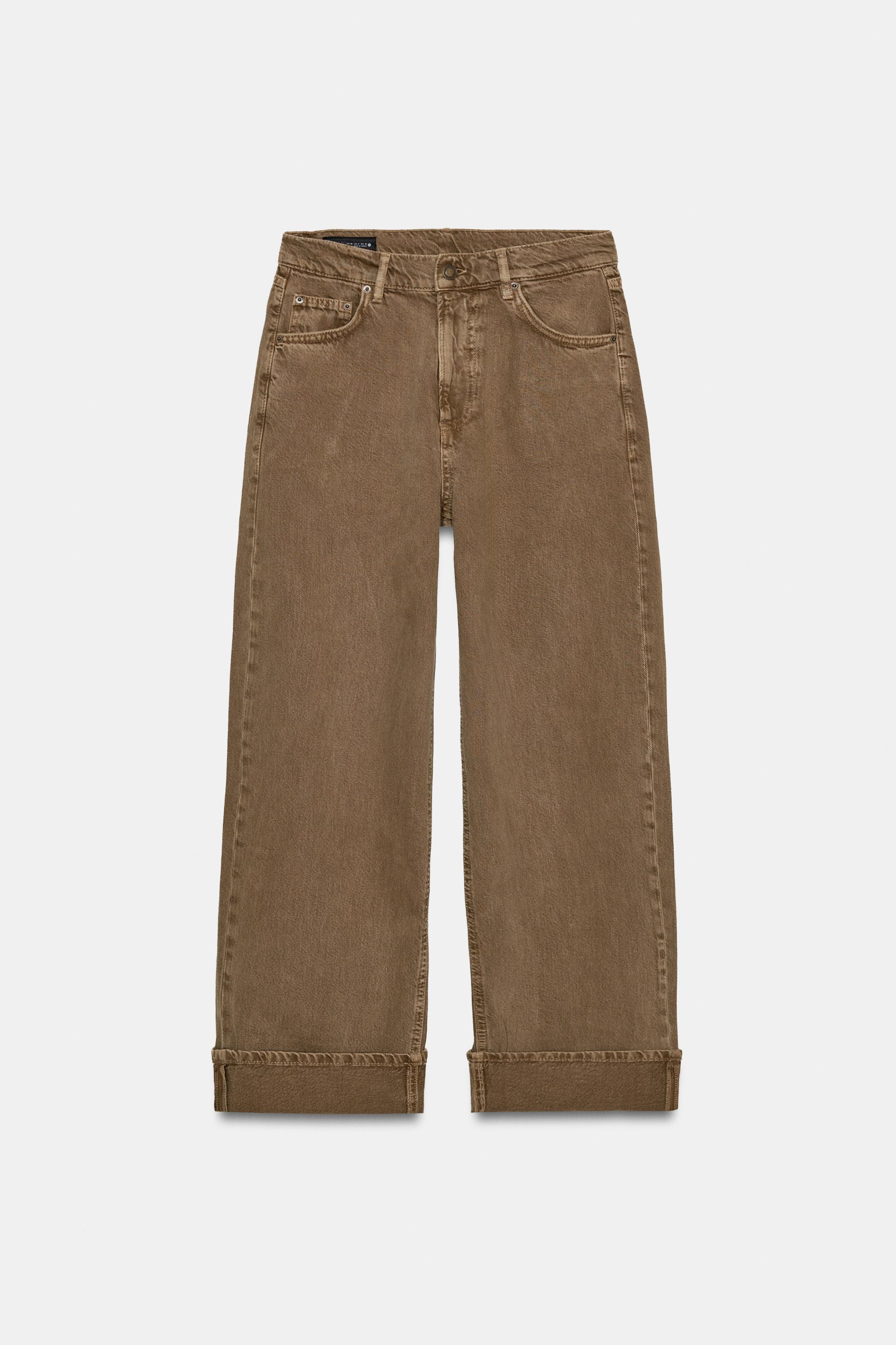 ZW COLLECTION MID-RISE BAGGY JEANS by ZARA