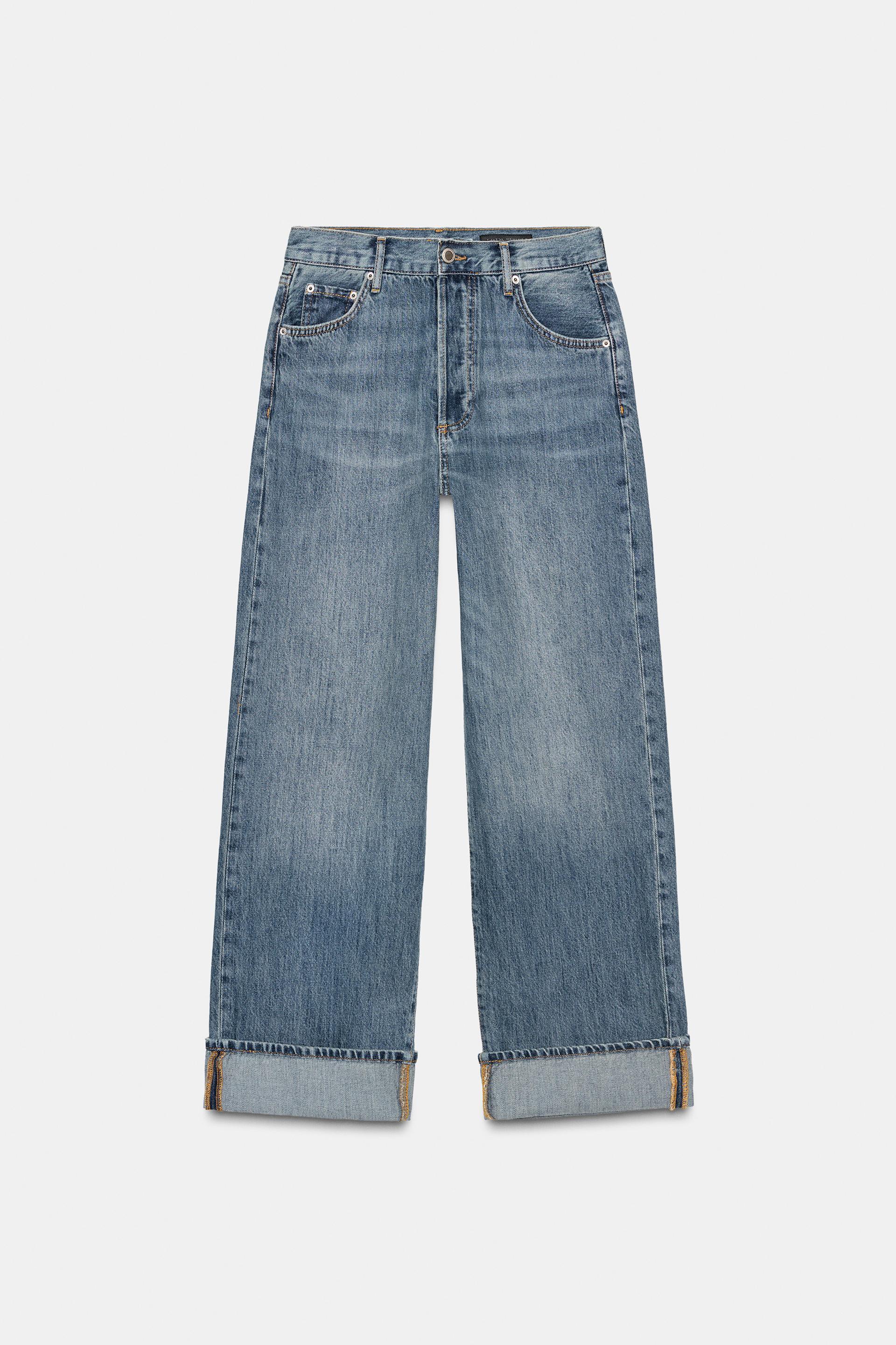 ZW COLLECTION MID-RISE BAGGY JEANS by ZARA