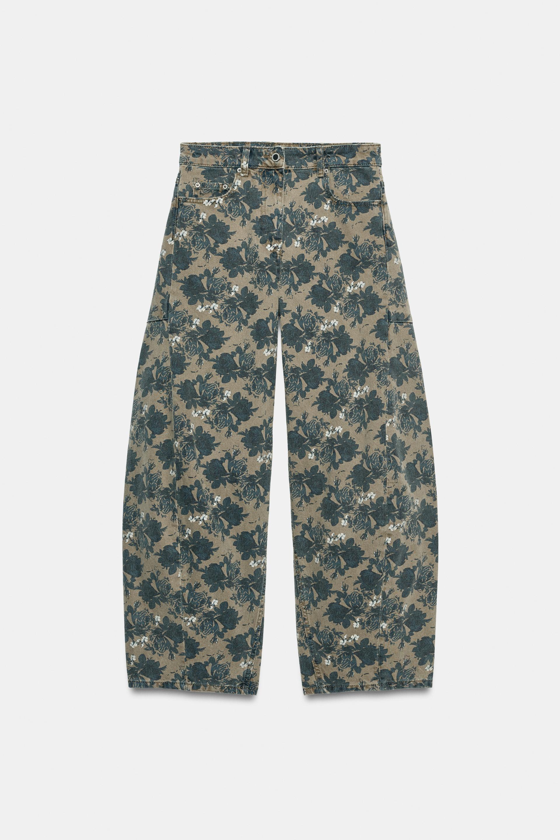 ZW COLLECTION MID-RISE BALLOON JEANS by ZARA