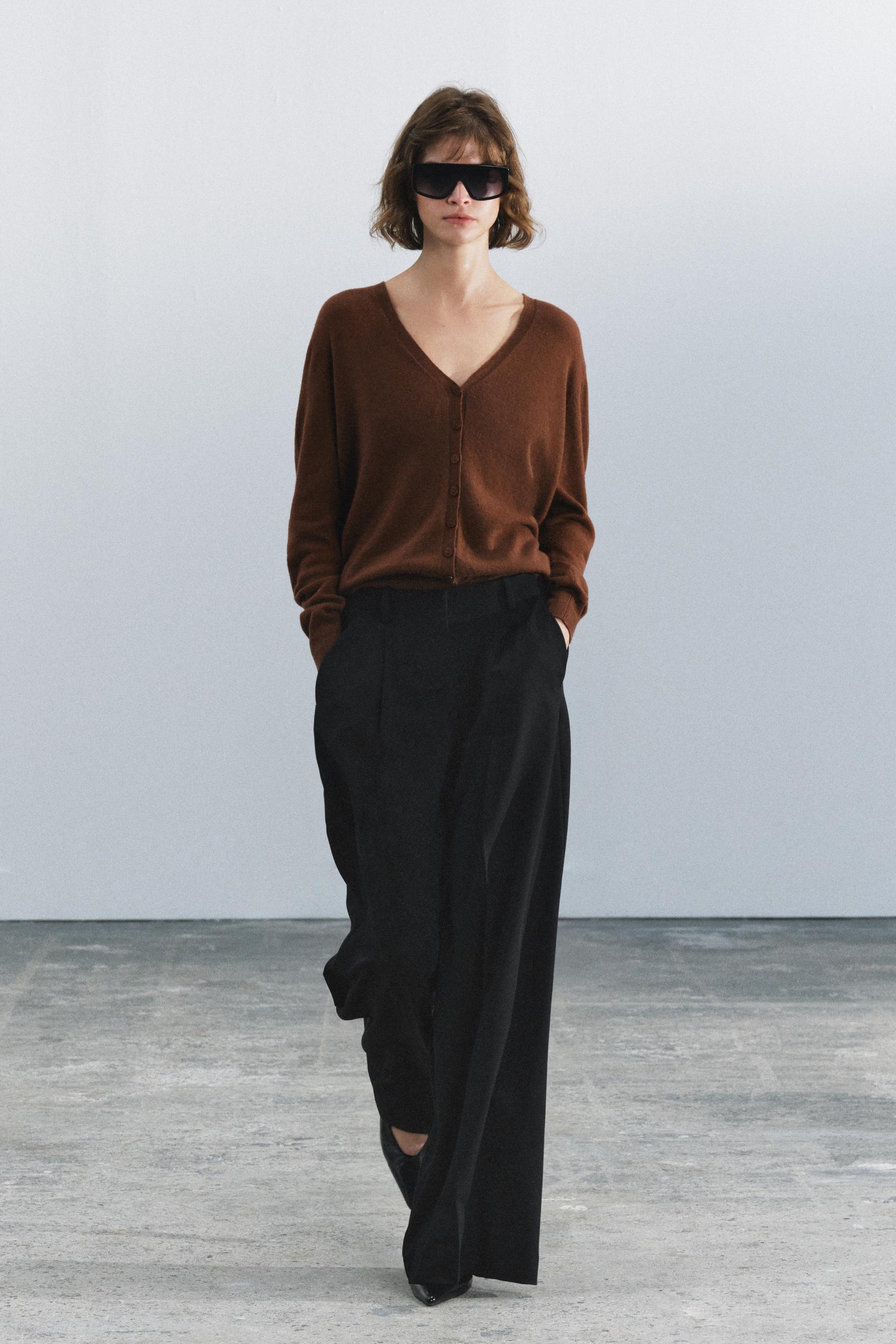 ZW COLLECTION PLEATED PANTS by ZARA