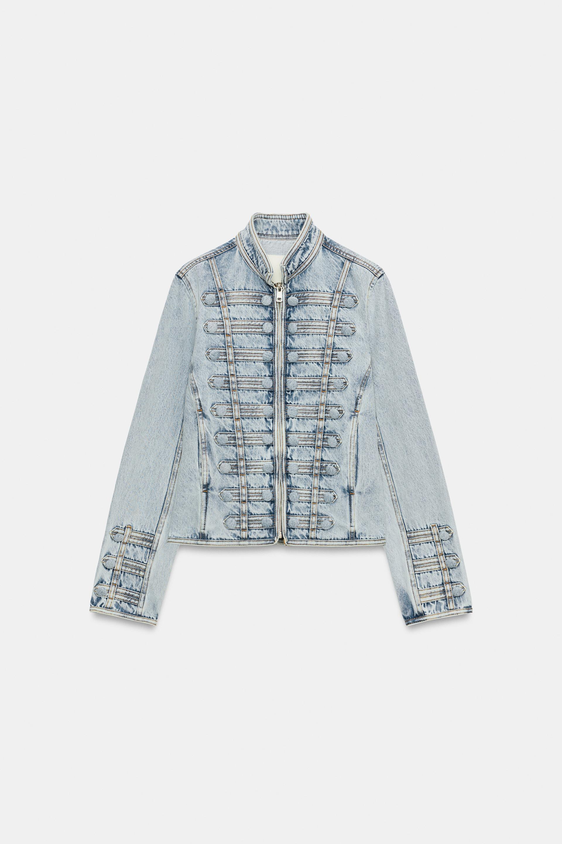 ZW COLLECTION TAILORED DENIM JACKET by ZARA
