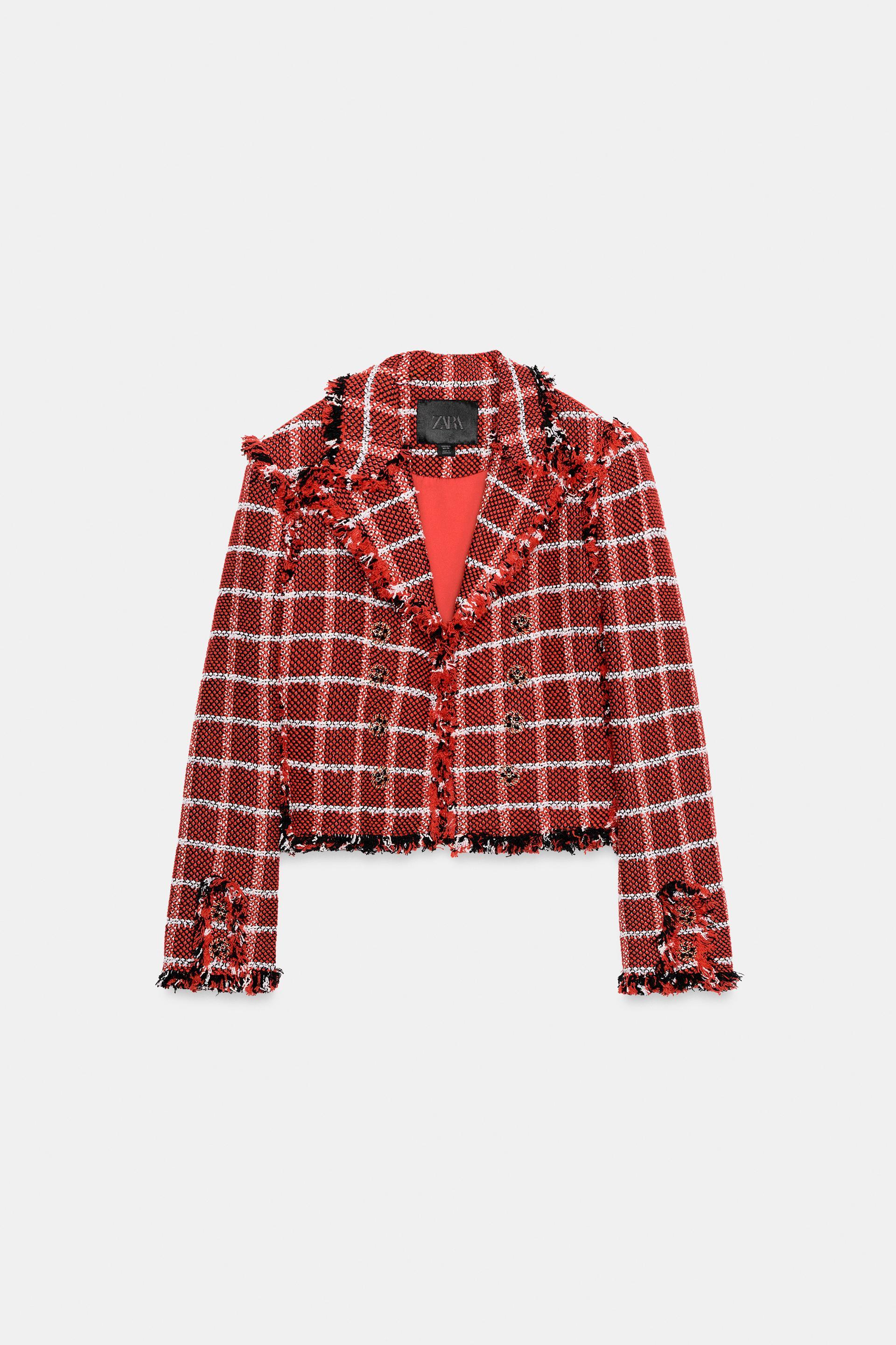 ZW COLLECTION TEXTURED BLAZER by ZARA