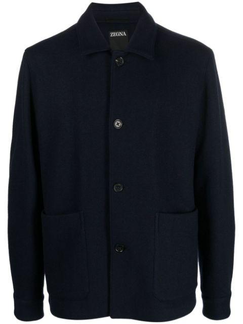 Alpe Chore button-up shirt jacket by ZEGNA