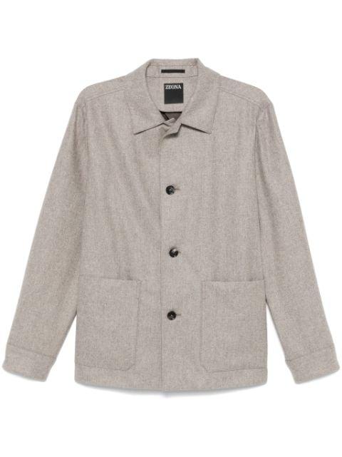 Alpe shirt jacket by ZEGNA