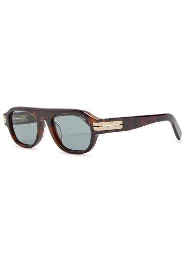 Aviator-style sunglasses by ZEGNA