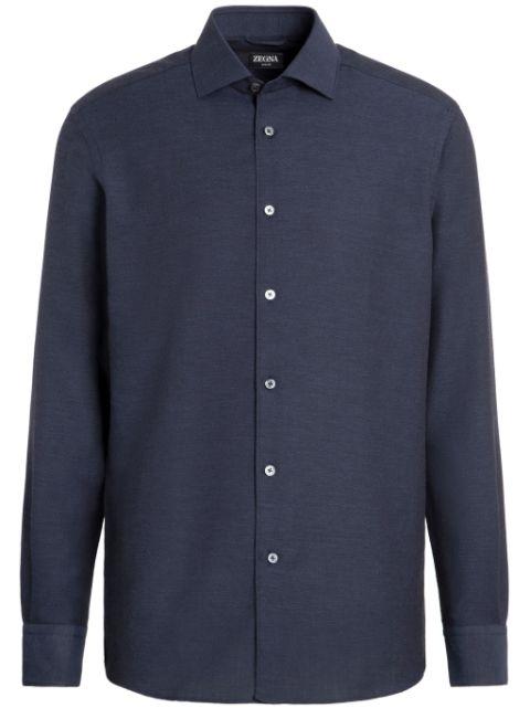 Cashco cotton-blend shirt by ZEGNA