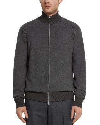 Casheta Cashmere & Silk M&eacute;lange Cardigan by ZEGNA
