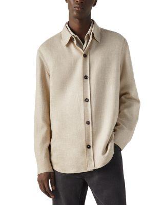 Cashmere Linen & Silk Overshirt by ZEGNA